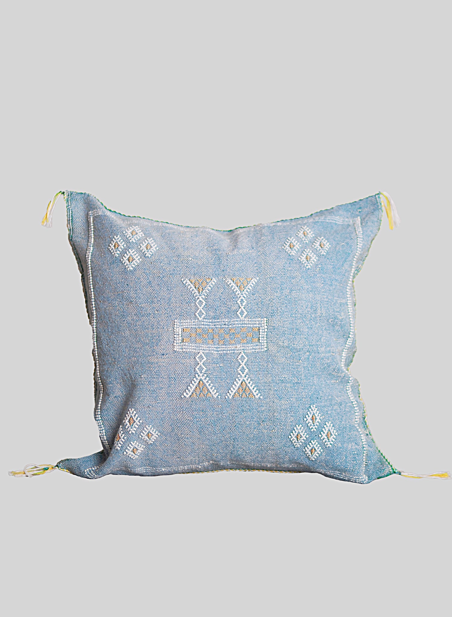 Mist Sabra Cushion 55x55 cm, Blue-Grey