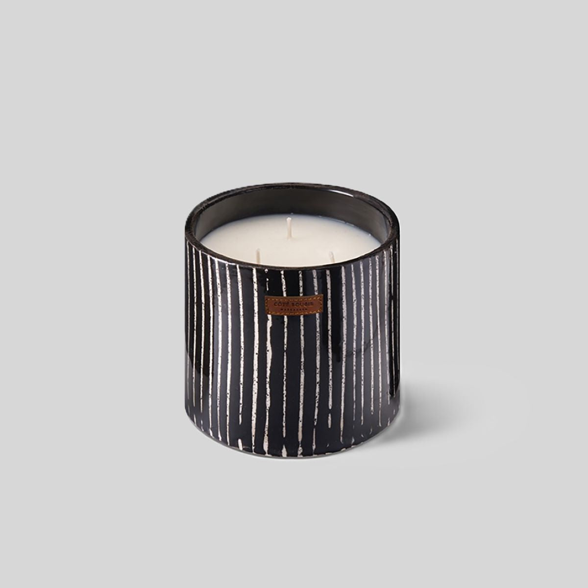 Zébré Scented Candle Black, Mandarine Majorelle Fragrance