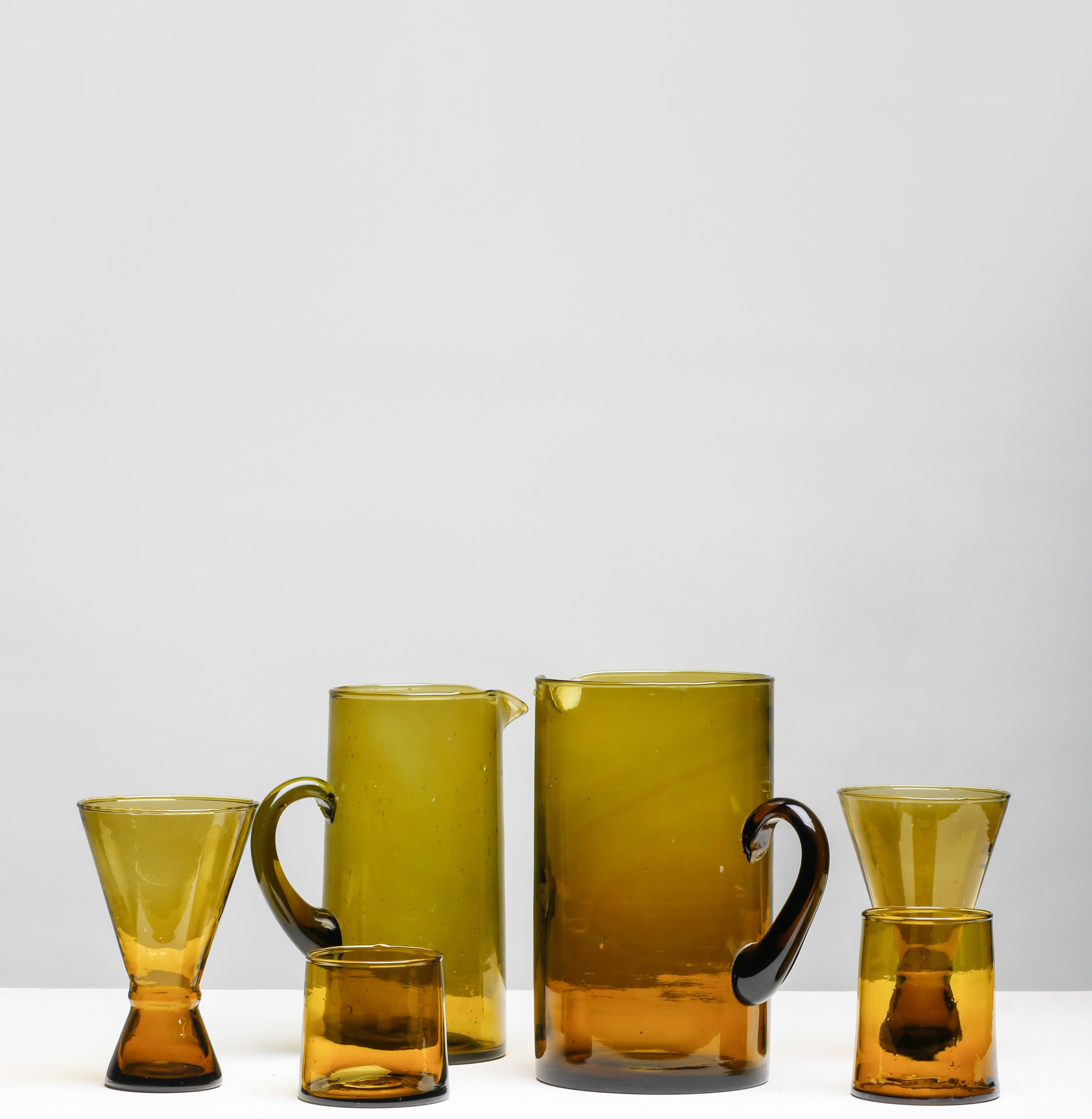 Glass Carafe 1 L/1.8 L, Brown