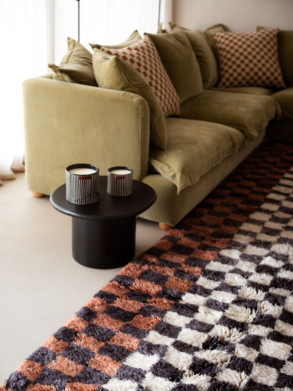 Zébré Scented Candle Black, Mandarine Majorelle Fragrance