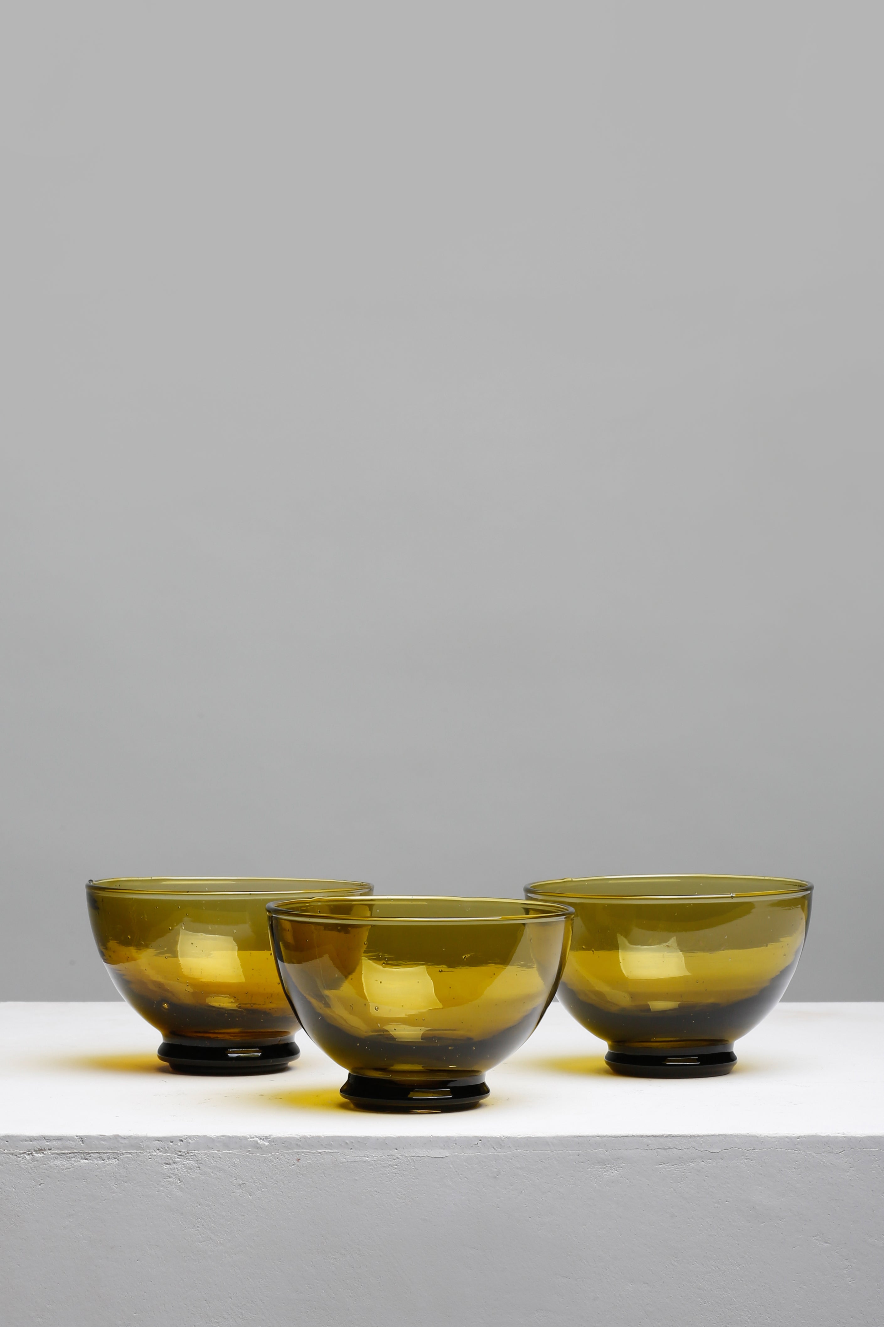 Glass Dessert Bowl Ø32 cl, Brown