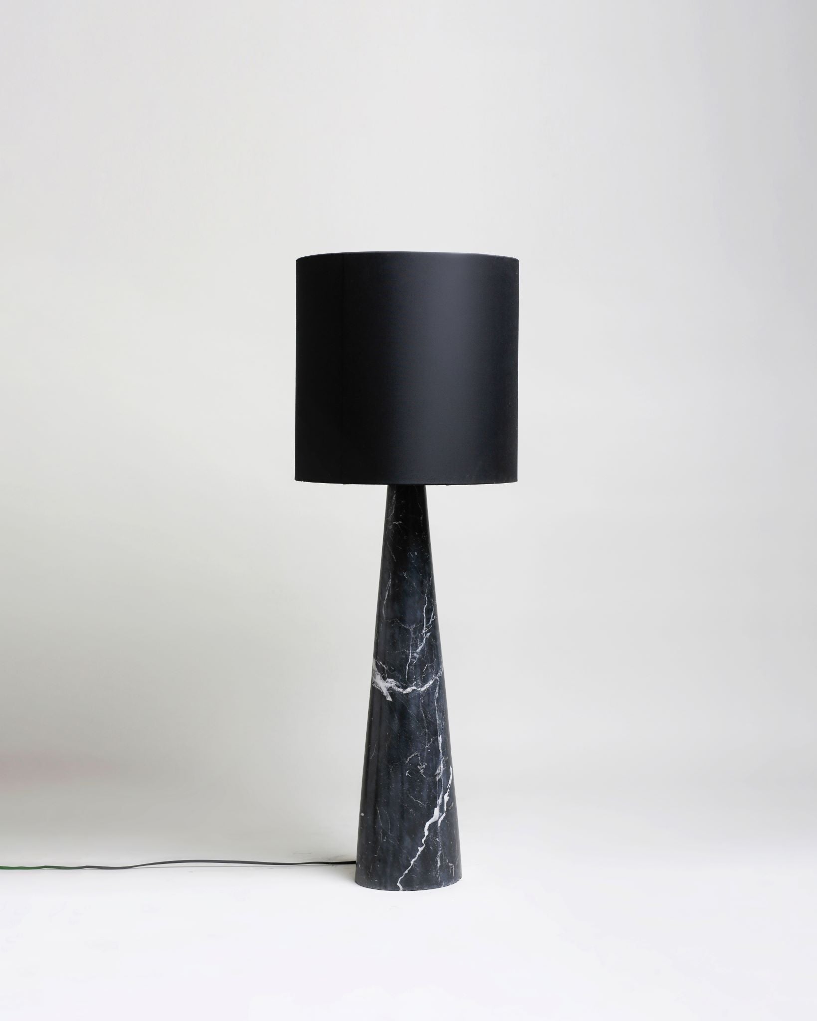 FL 11 Floor Lamp, Black Khenifra Marble - Black