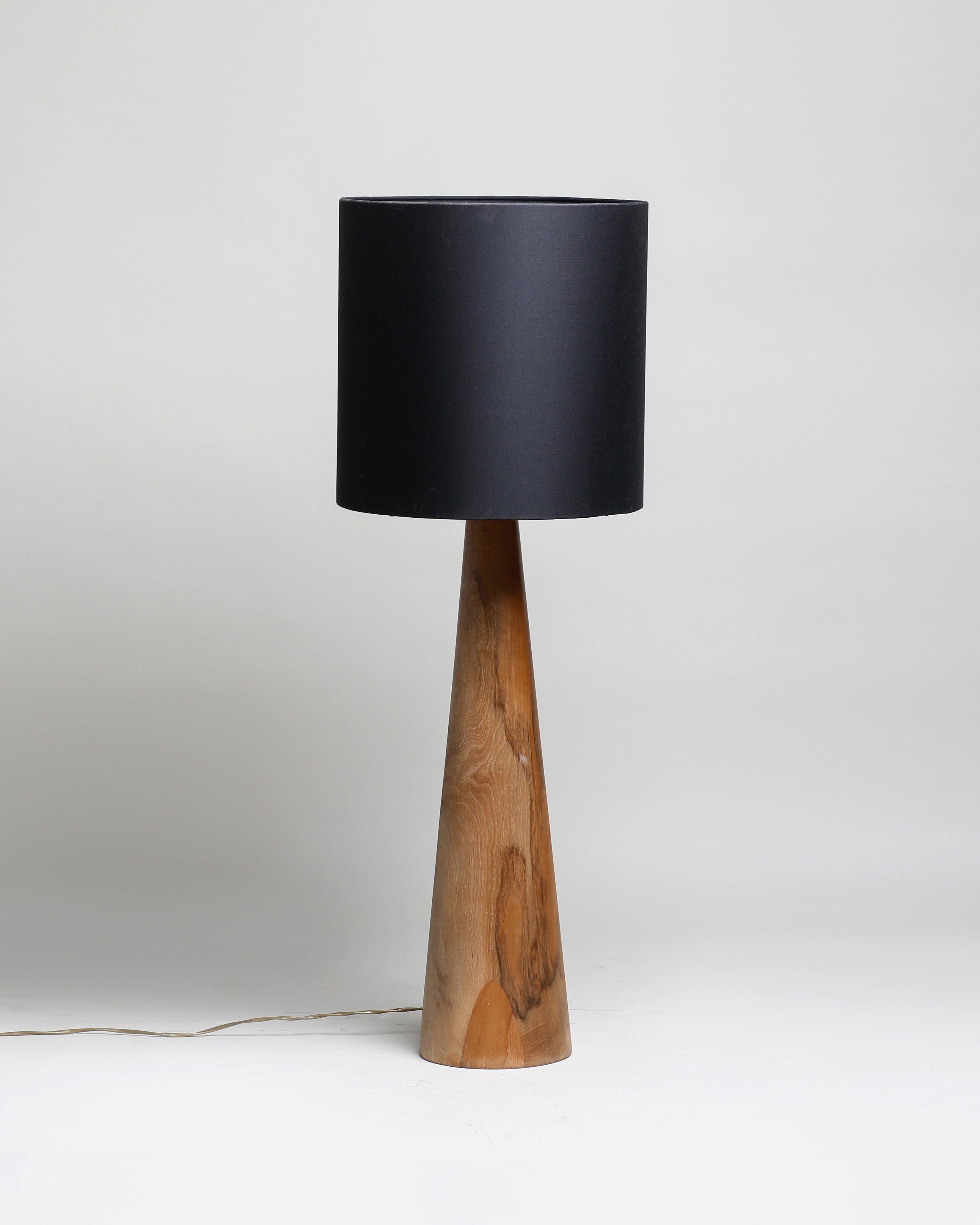 FL 11 Floor Lamp, Walnut wood - Black