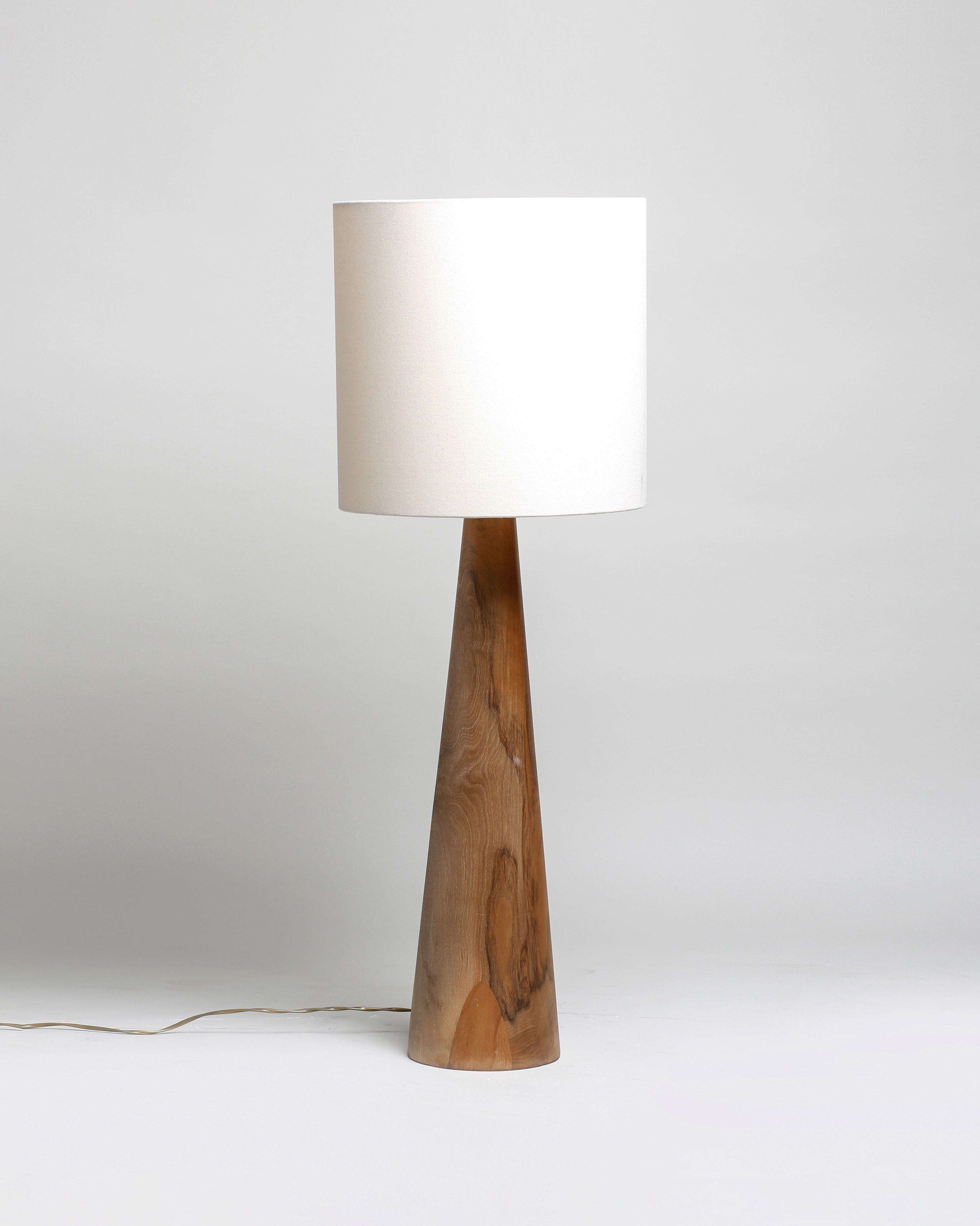 FL 11 Floor Lamp, Solid Wood - White
