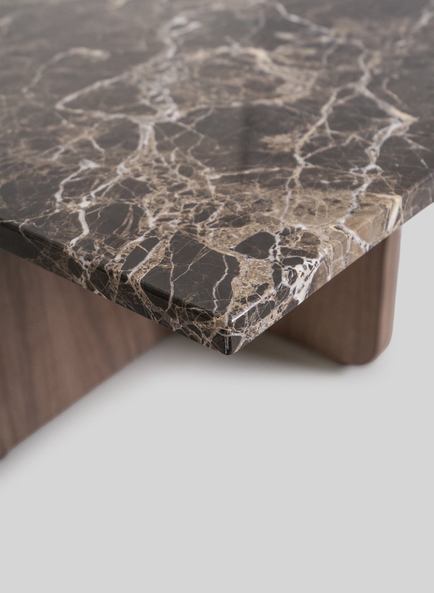 Siwa Coffee Table, Marble – Solid wood