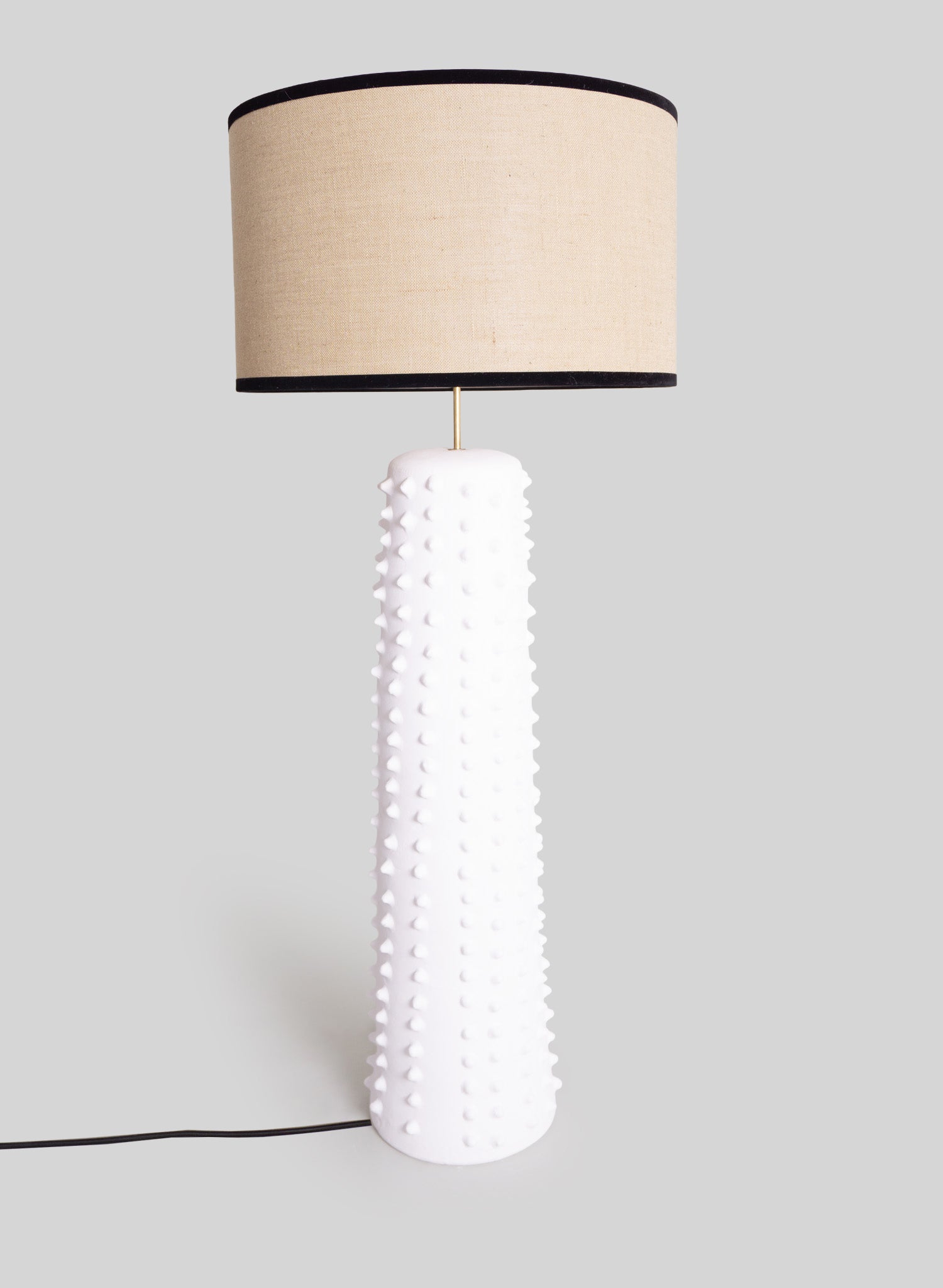 Cactus Floor Lamp, White terracotta - Ecru