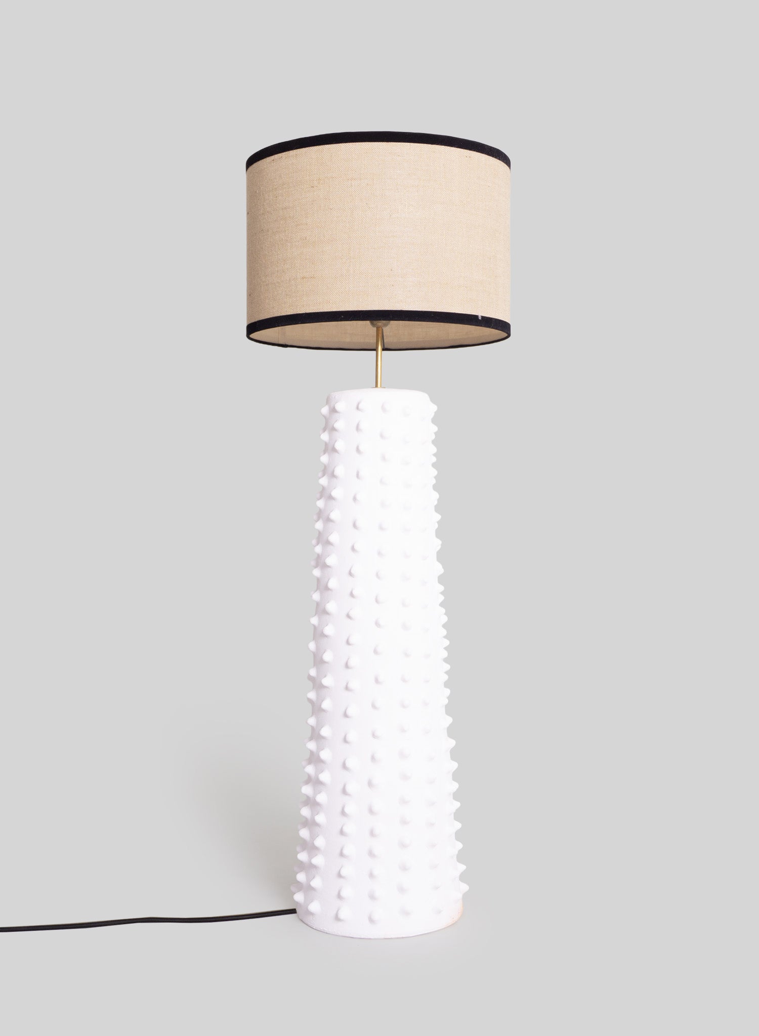 Cactus Floor Lamp, White terracotta - Ecru