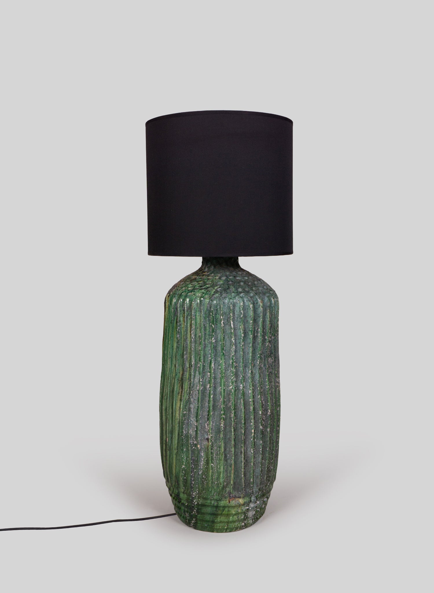 Tamegroute Floor Lamp H120 cm, Green - Black