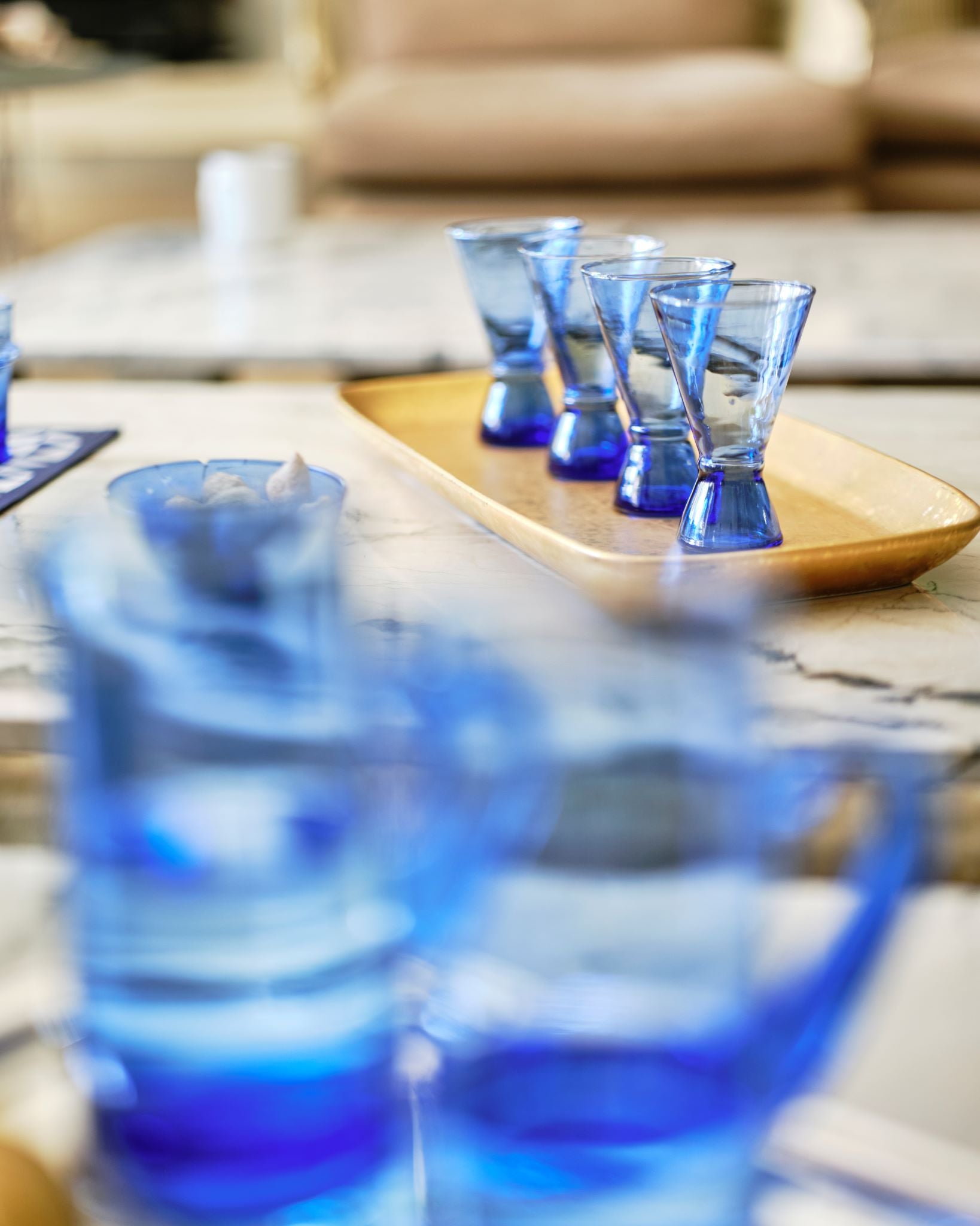 H14 Wine Glass Ø25 cl, Blue