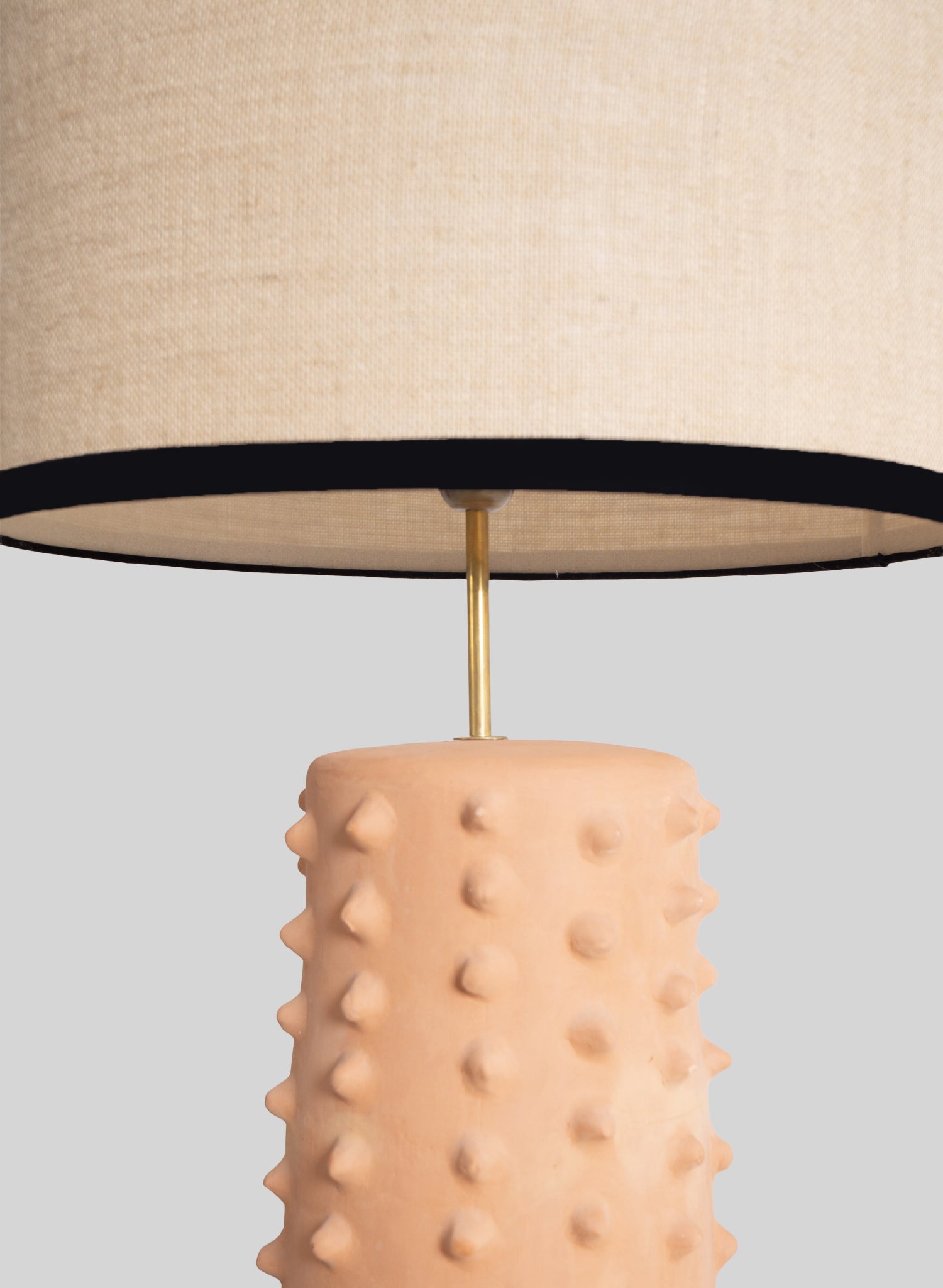 Cactus Floor Lamp, Natural Terracotta - Ecru