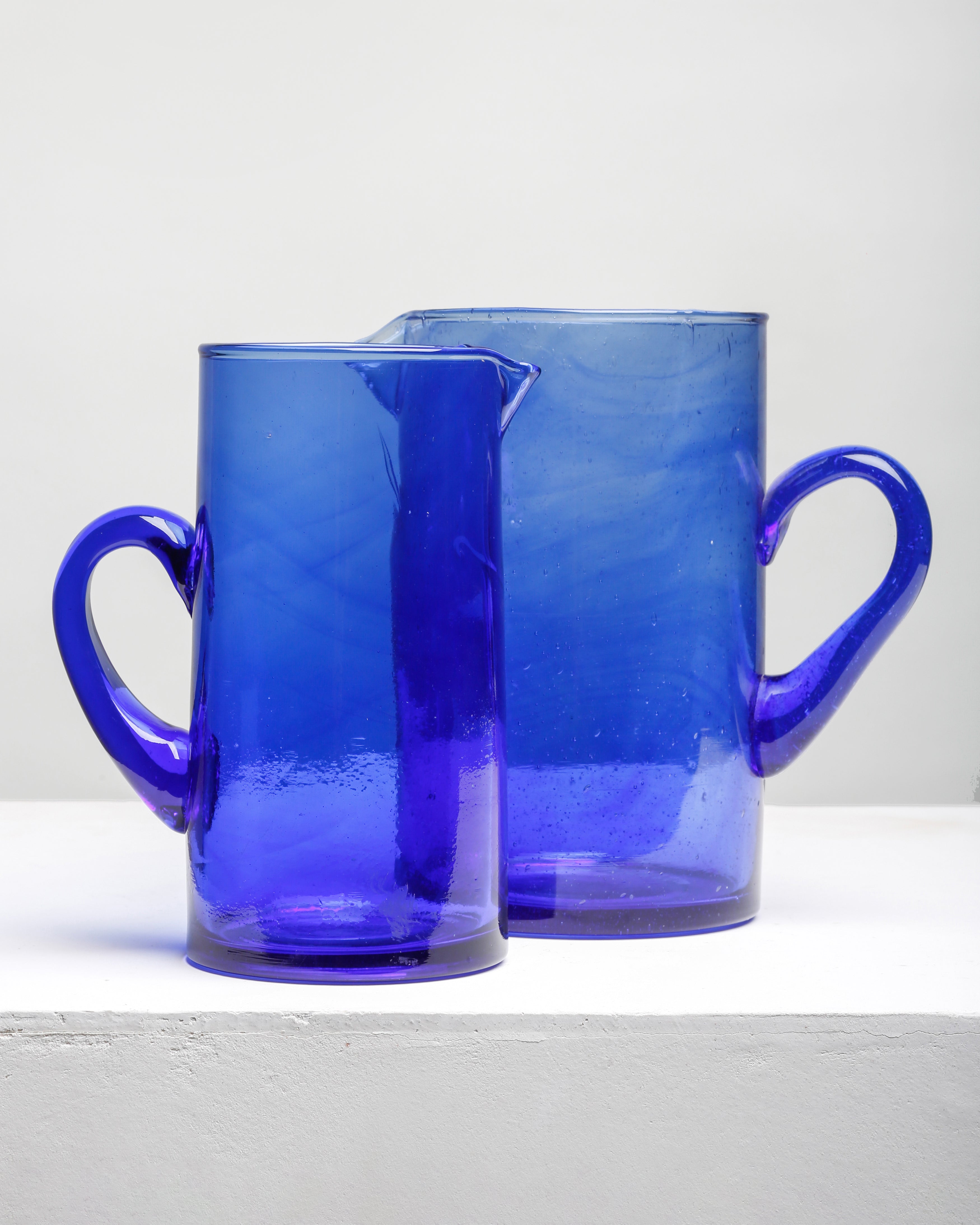 H20 Glass Carafe Ø1.8 L, Blue