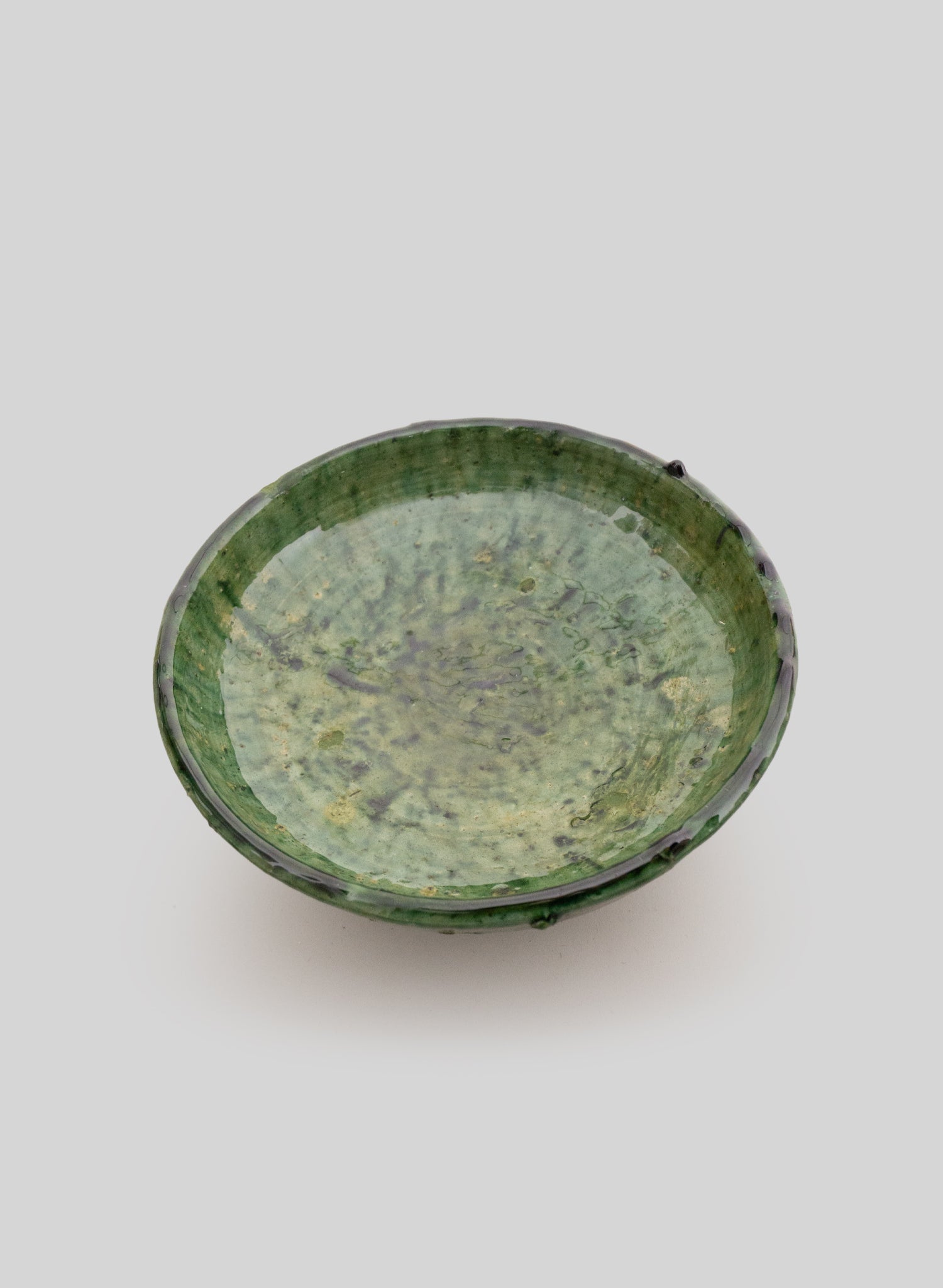 Tamegroute Serving Bowl, Green