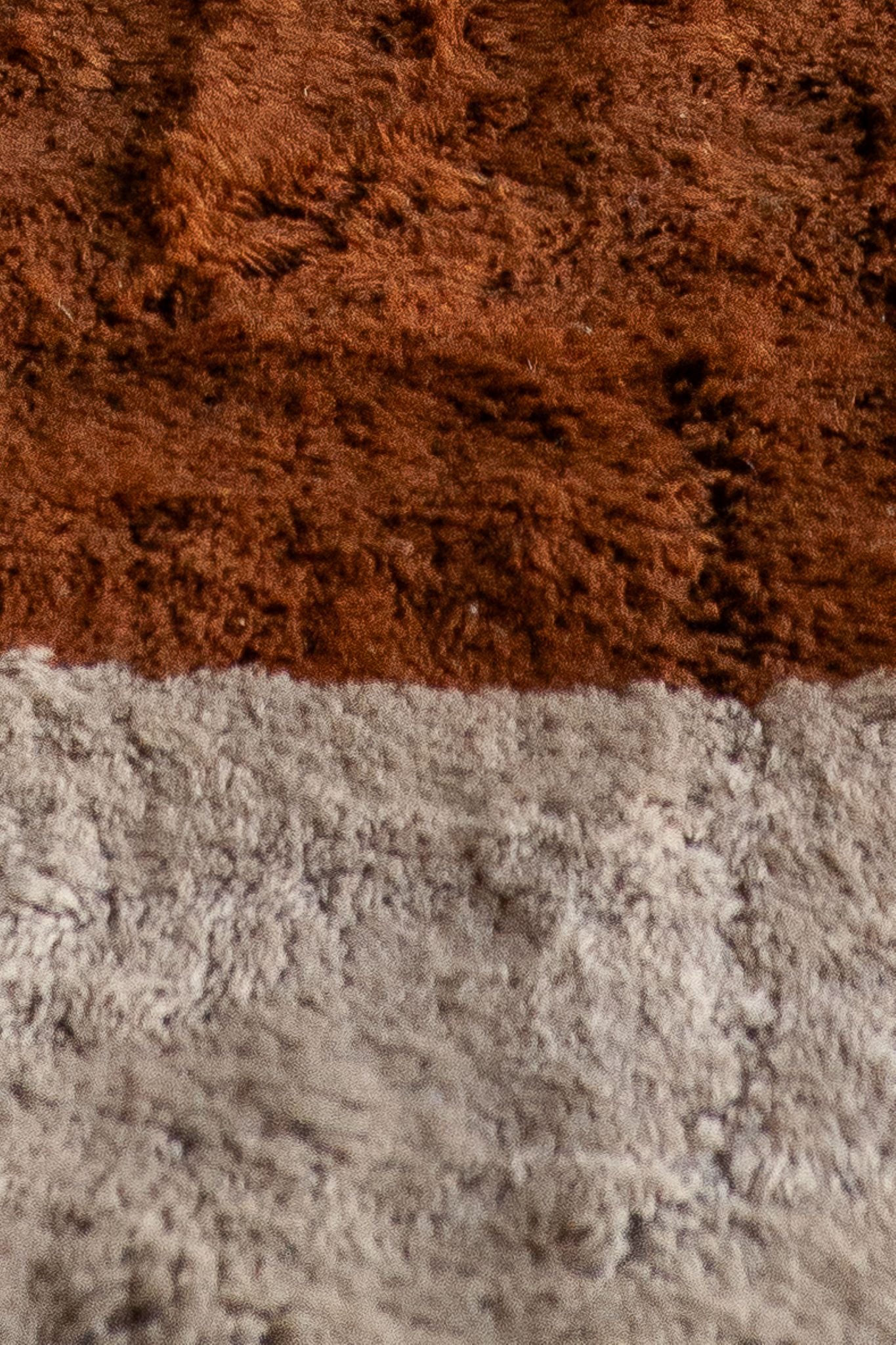 Canyon Wool Rug 320x420 cm, Marsh-Brown-Light grey