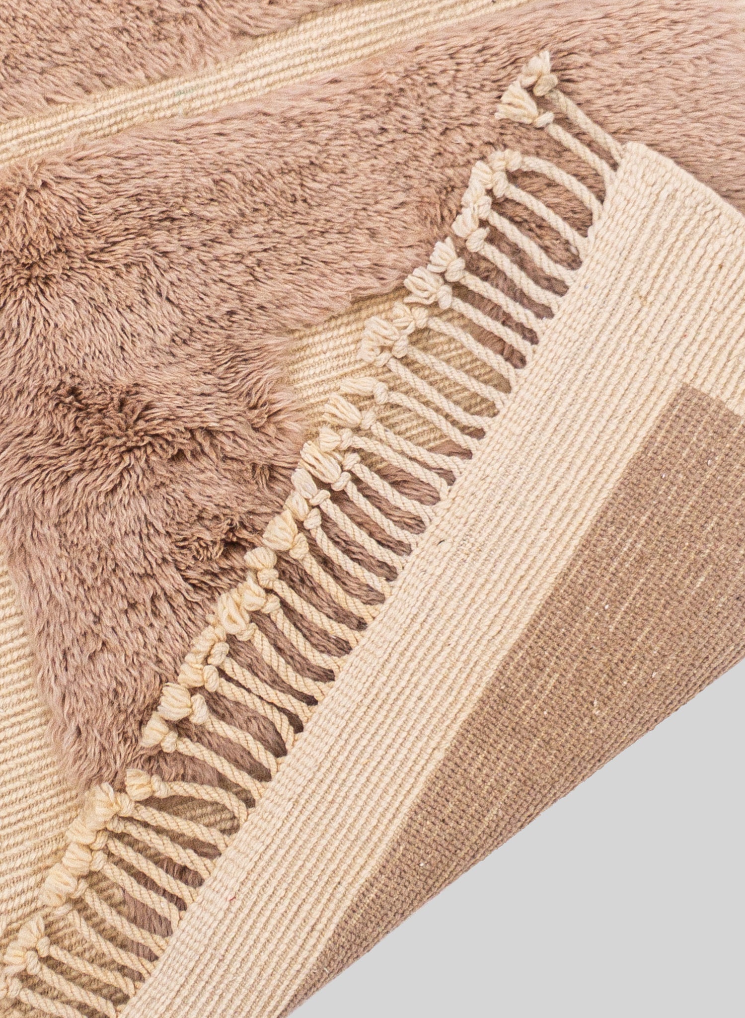 Amayas Wool Runner 335x80 cm, Natural wool-Lino