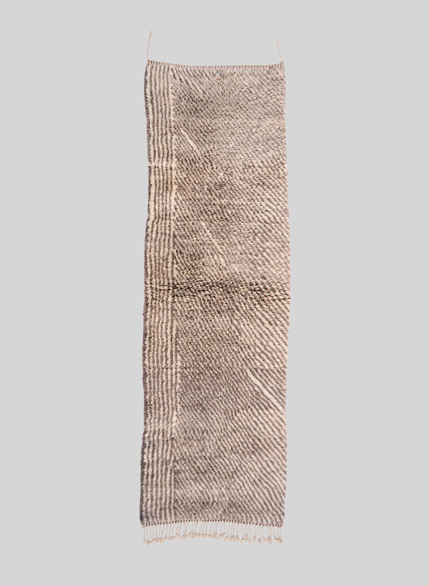 Pebble Wool Runner 300x90 cm, Natural wool-Pebble