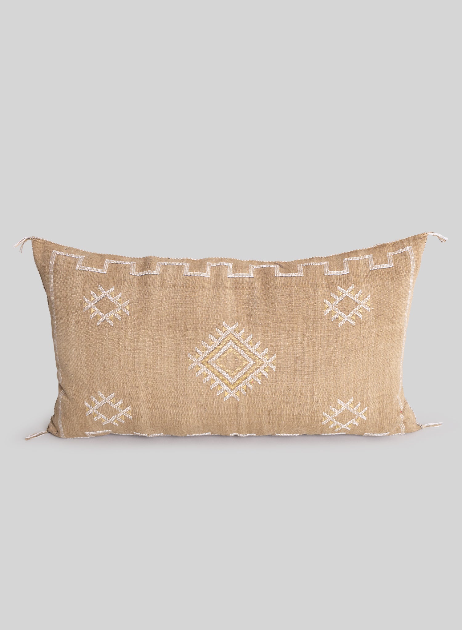 Clay Sabra Cushion 90x50 cm, Golden brown