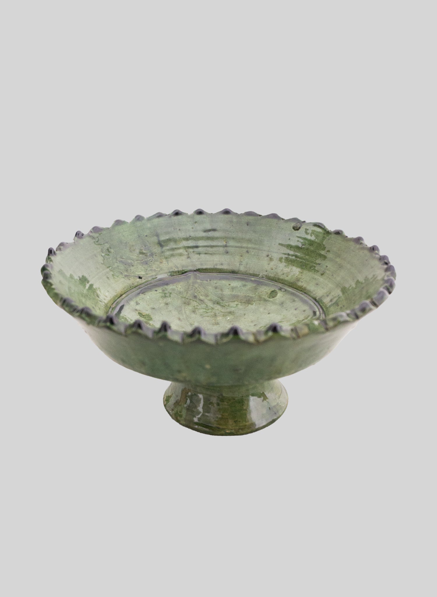 Mechatia Tamegroute Fruit Bowl Ø25 cm, Green