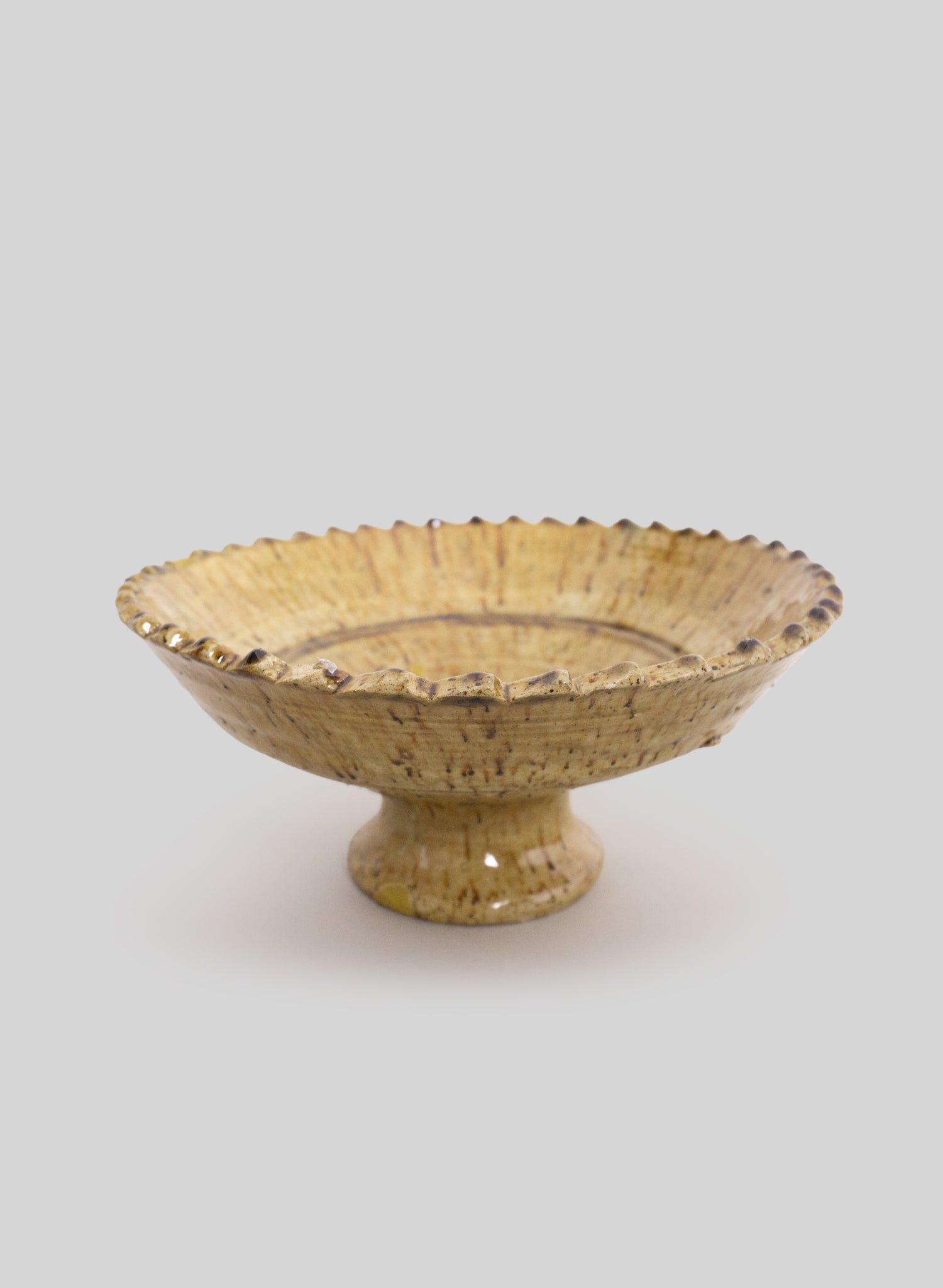 Mechatia Tamegroute Fruit Bowl Ø25 cm, Olive