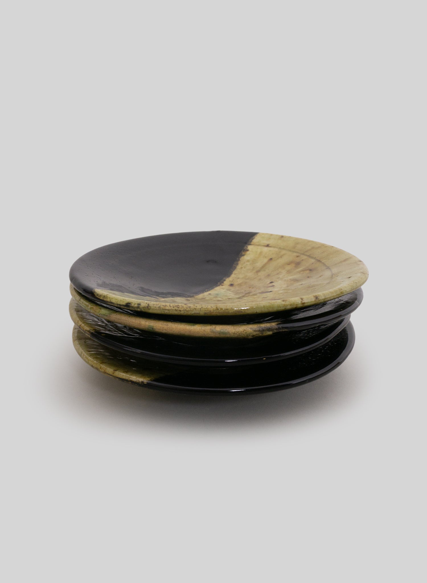 Tamegroute Dining Plate Ø22 cm, Olive-Black