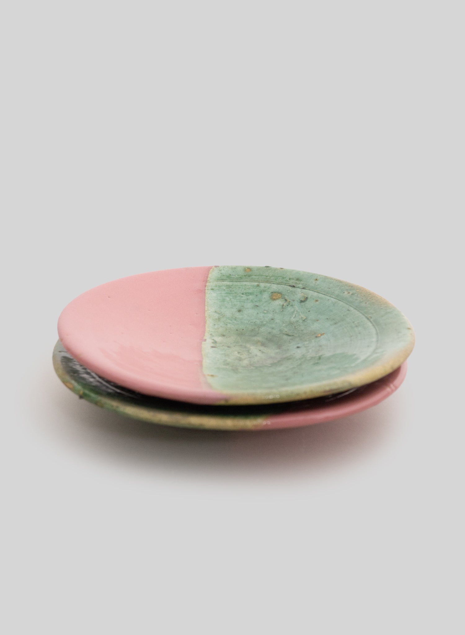 Tamegroute Dining Plate, Pink-Green