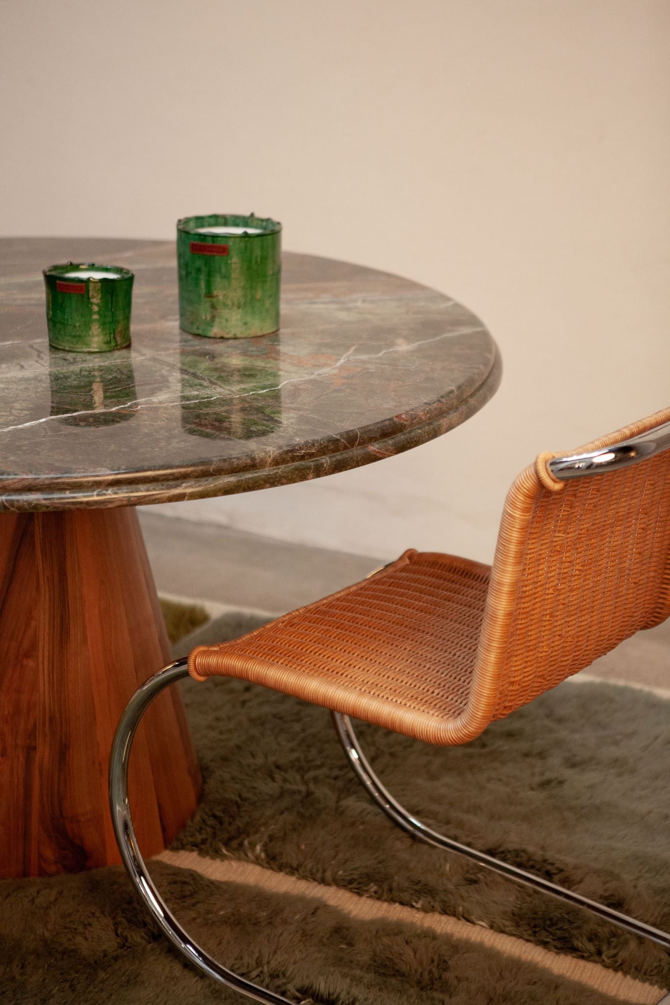 Tamegroute Scented Candle Green, Mint & Tea Fragrance