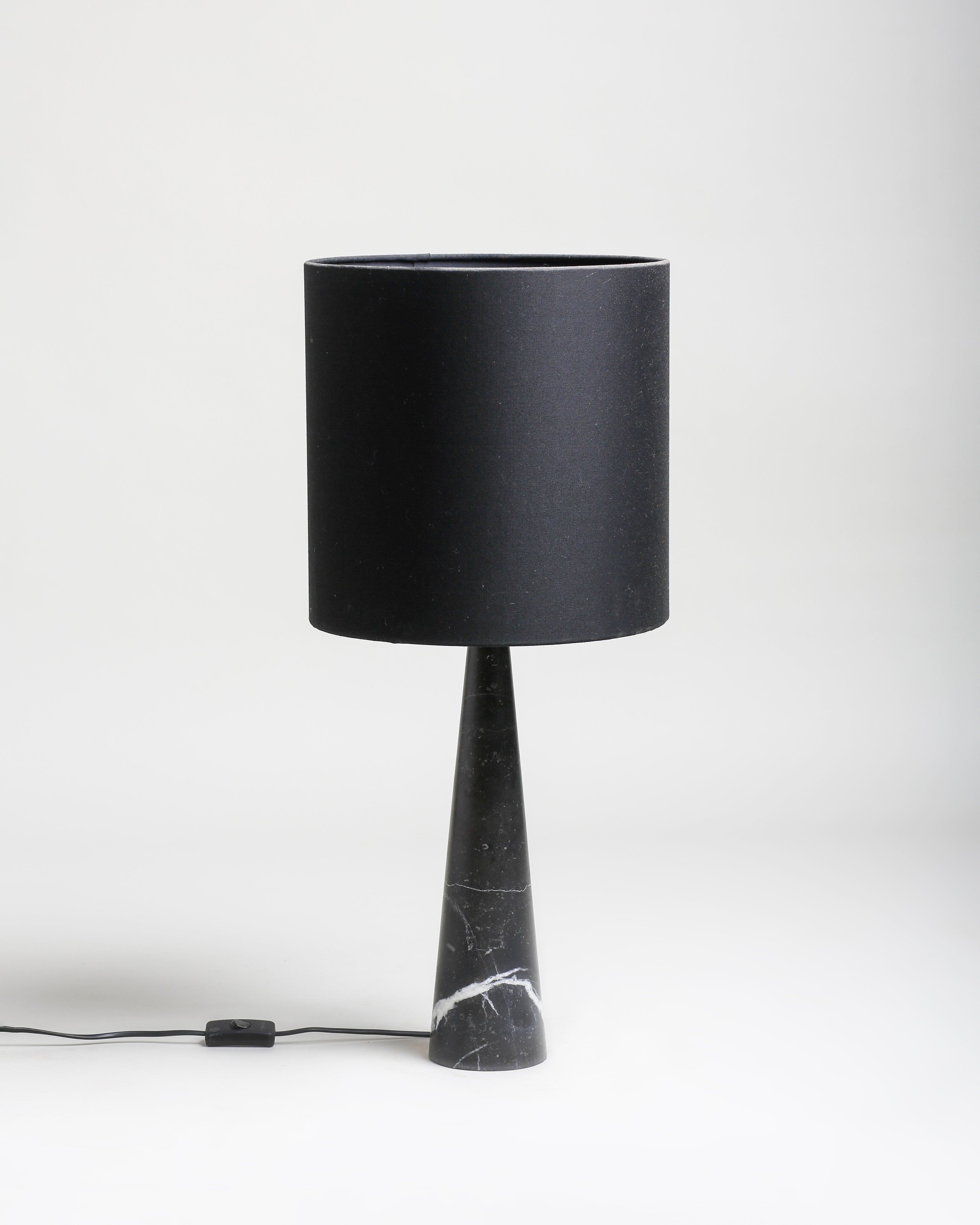 TL 11 Table Lamp, Black Khenifra marble - Black