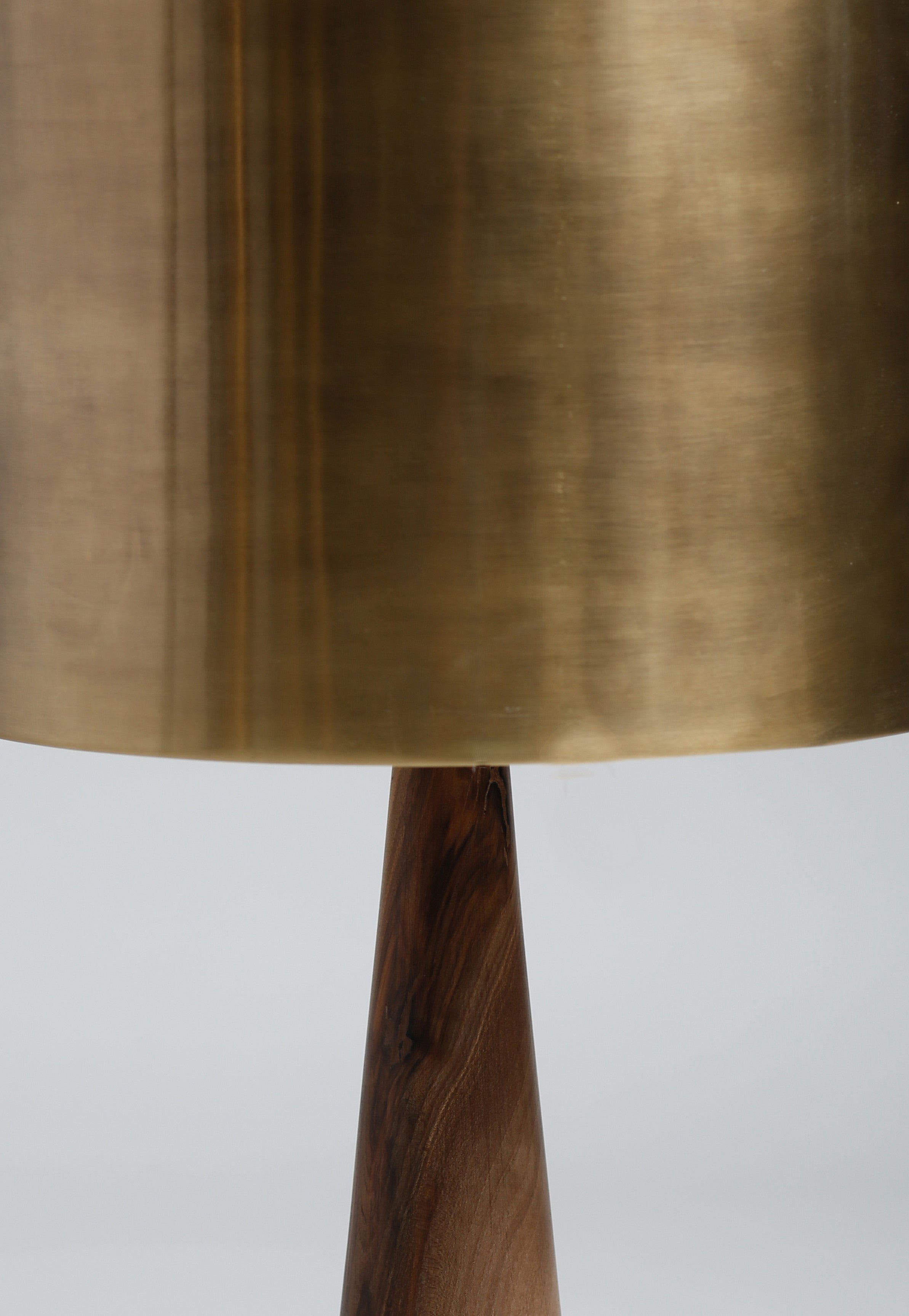 TL 11 Table Lamp, Walnut wood - Brass