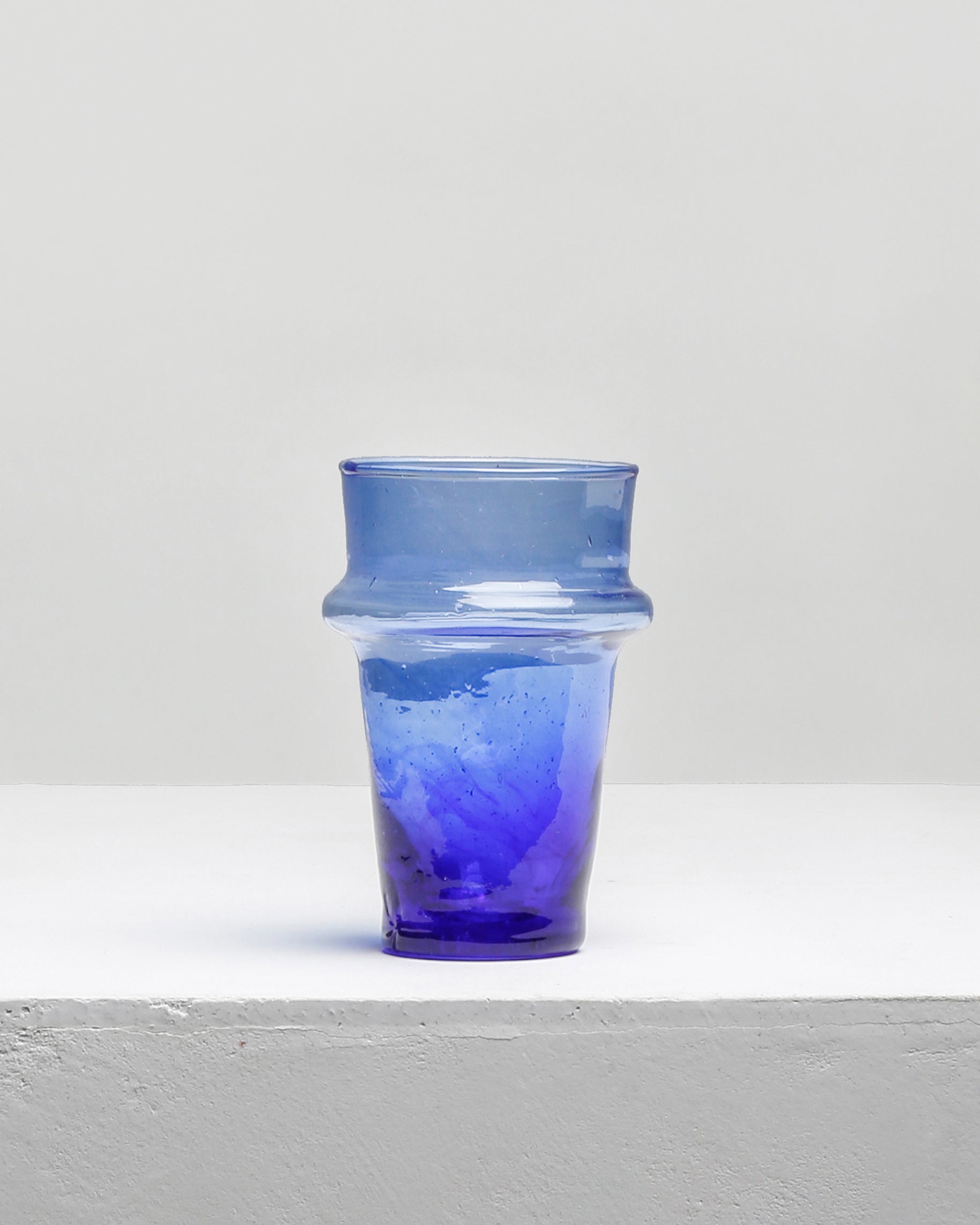 Tea Glass H10.5 Ø22 cl, Blue