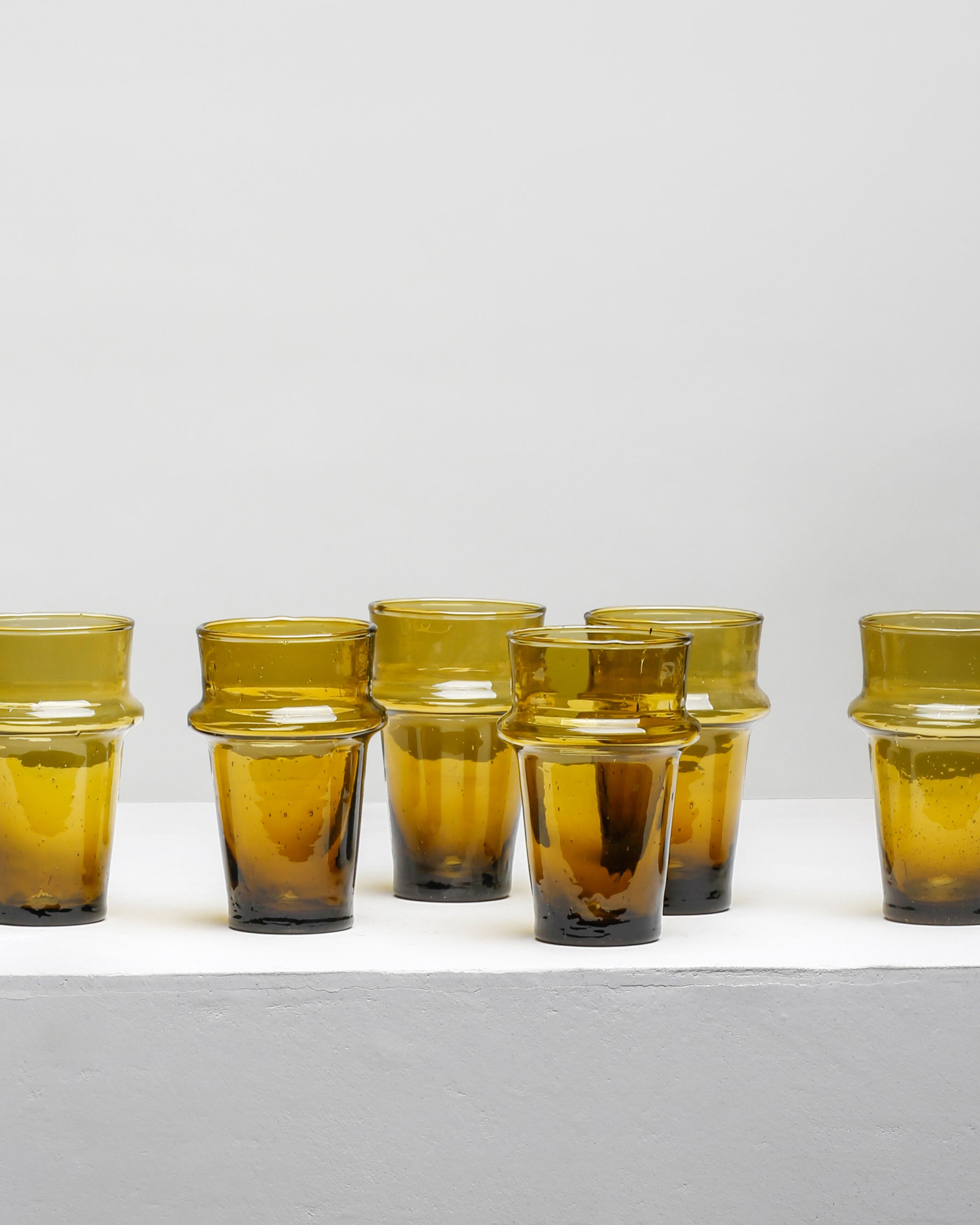 Tea Glass H10.5 Ø22 cl, Brown