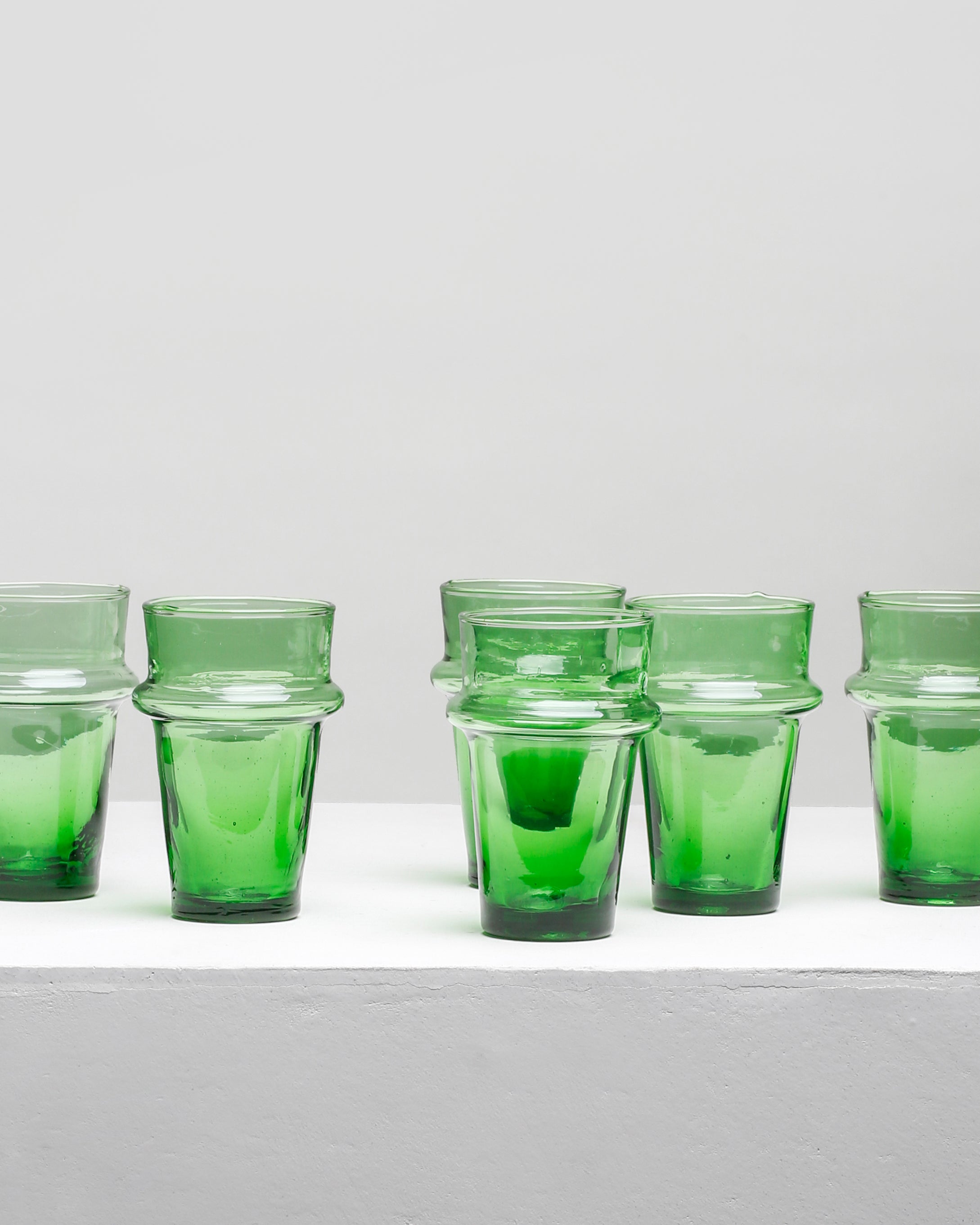 Tea Glass H10.5 Ø22 cl, Green