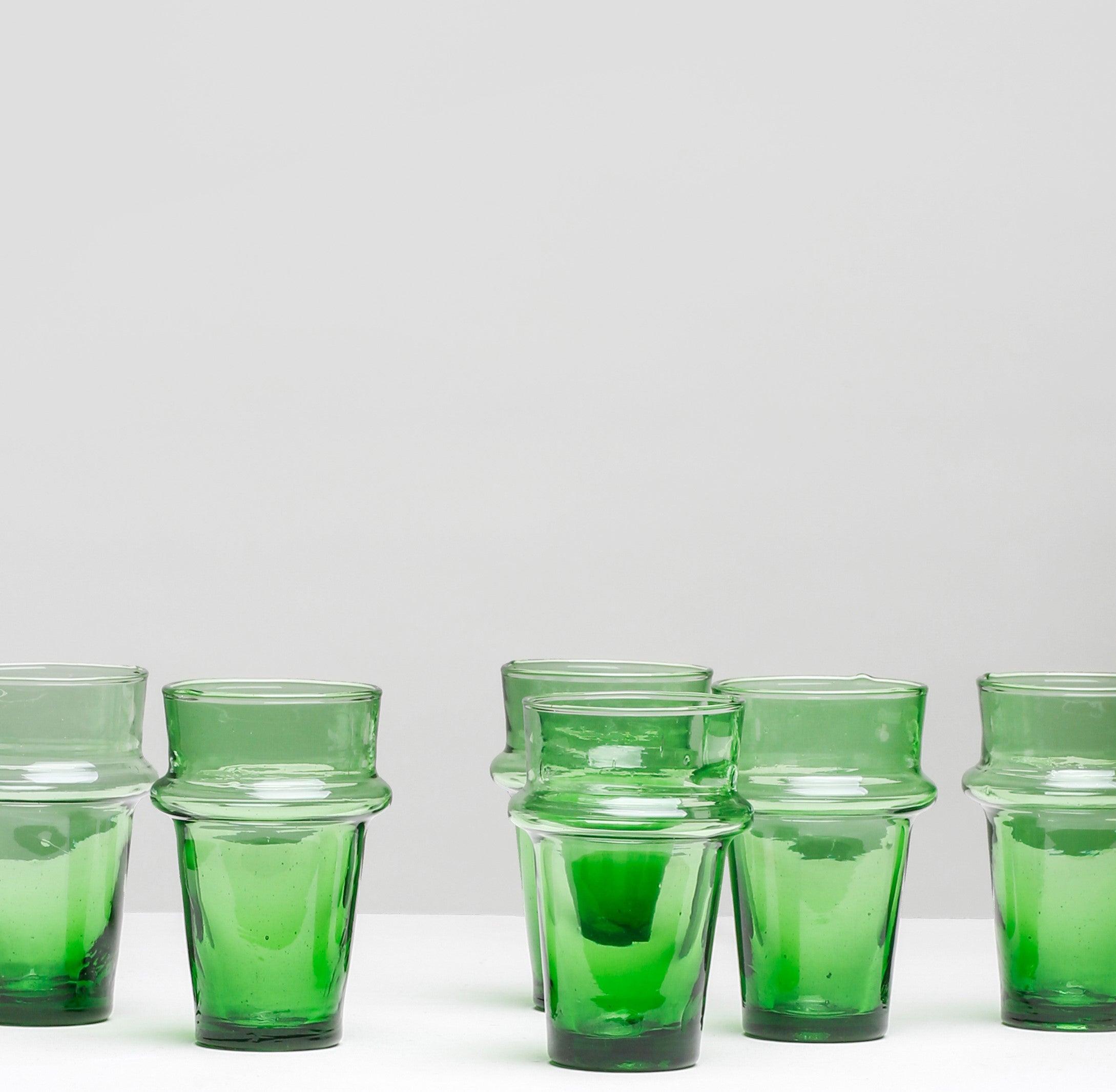 Tea Glass H10.5 Ø22 cl, Green