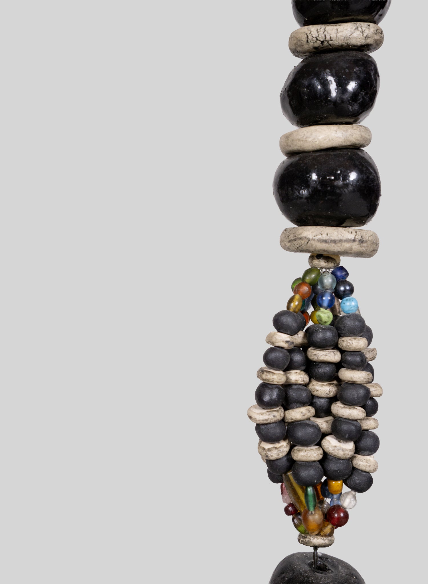 Berber Wall Necklace, Black & White