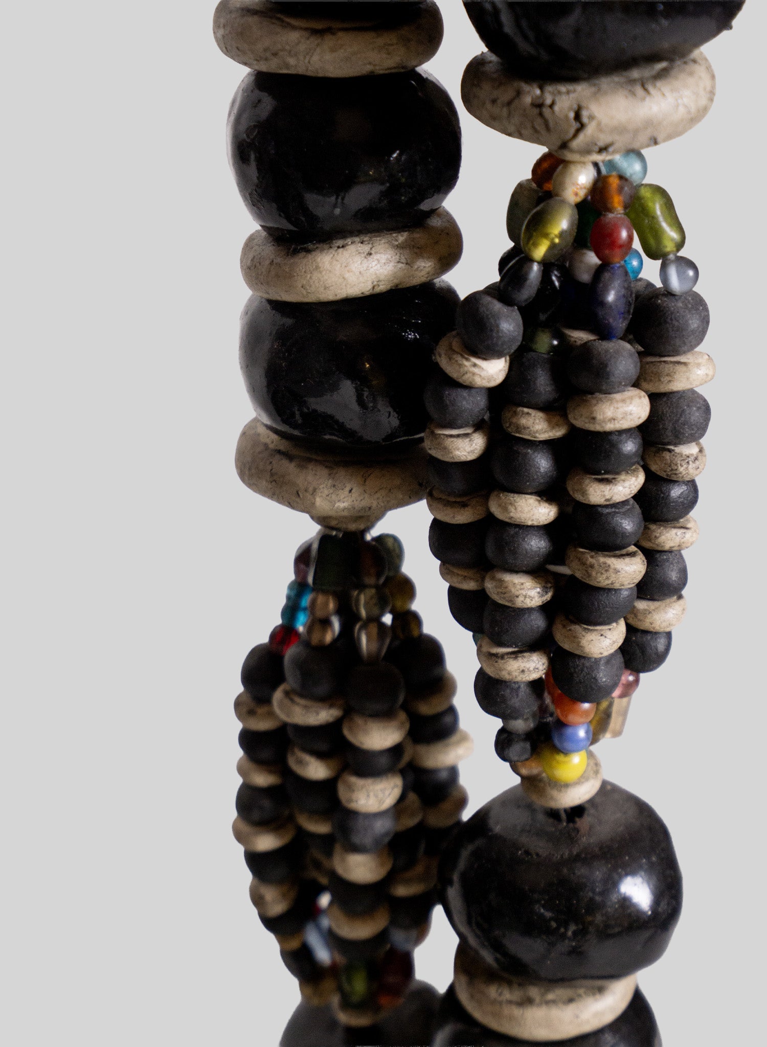 Berber Wall Necklace, Black & White