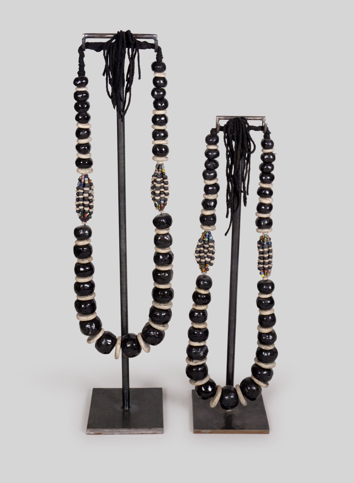 Berber Wall Necklace, Black & White