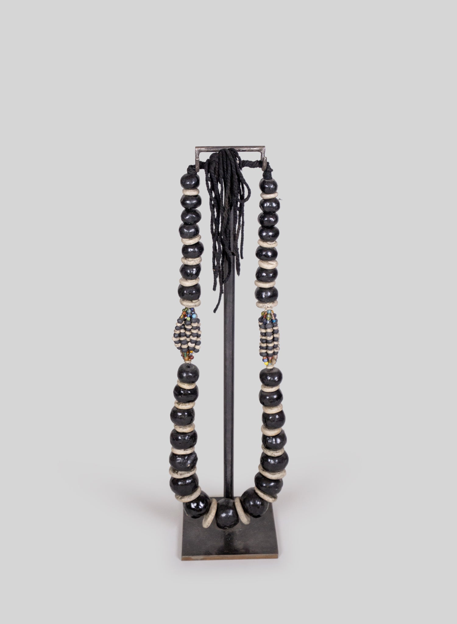 Berber Wall Necklace, Black & White