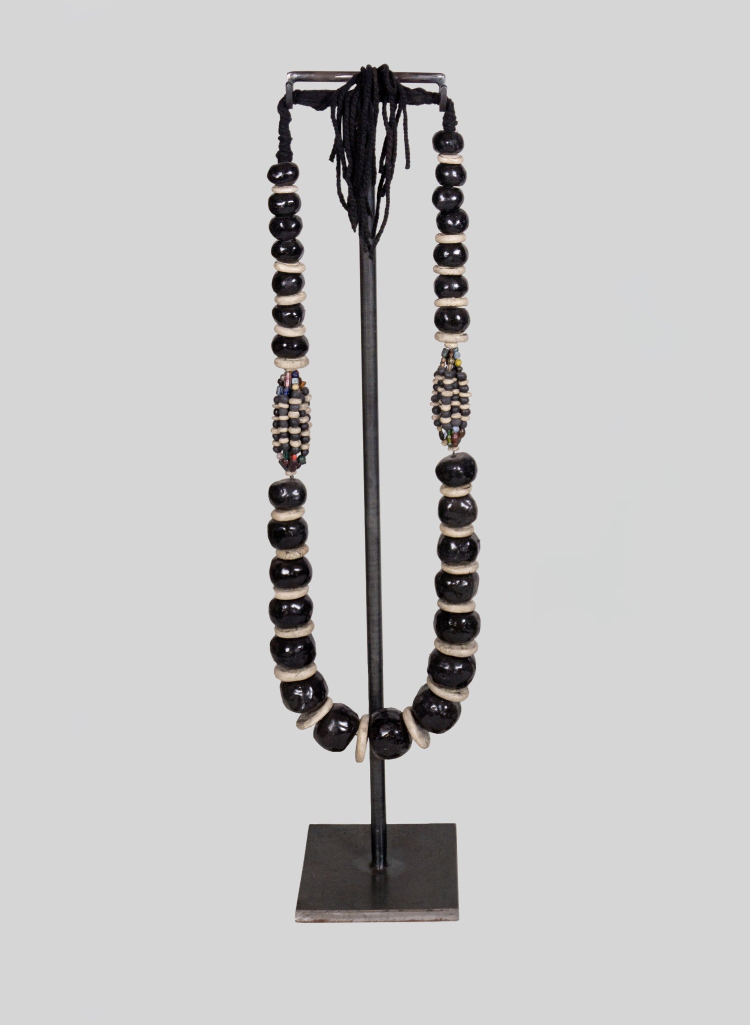 Berber Wall Necklace, Black & White