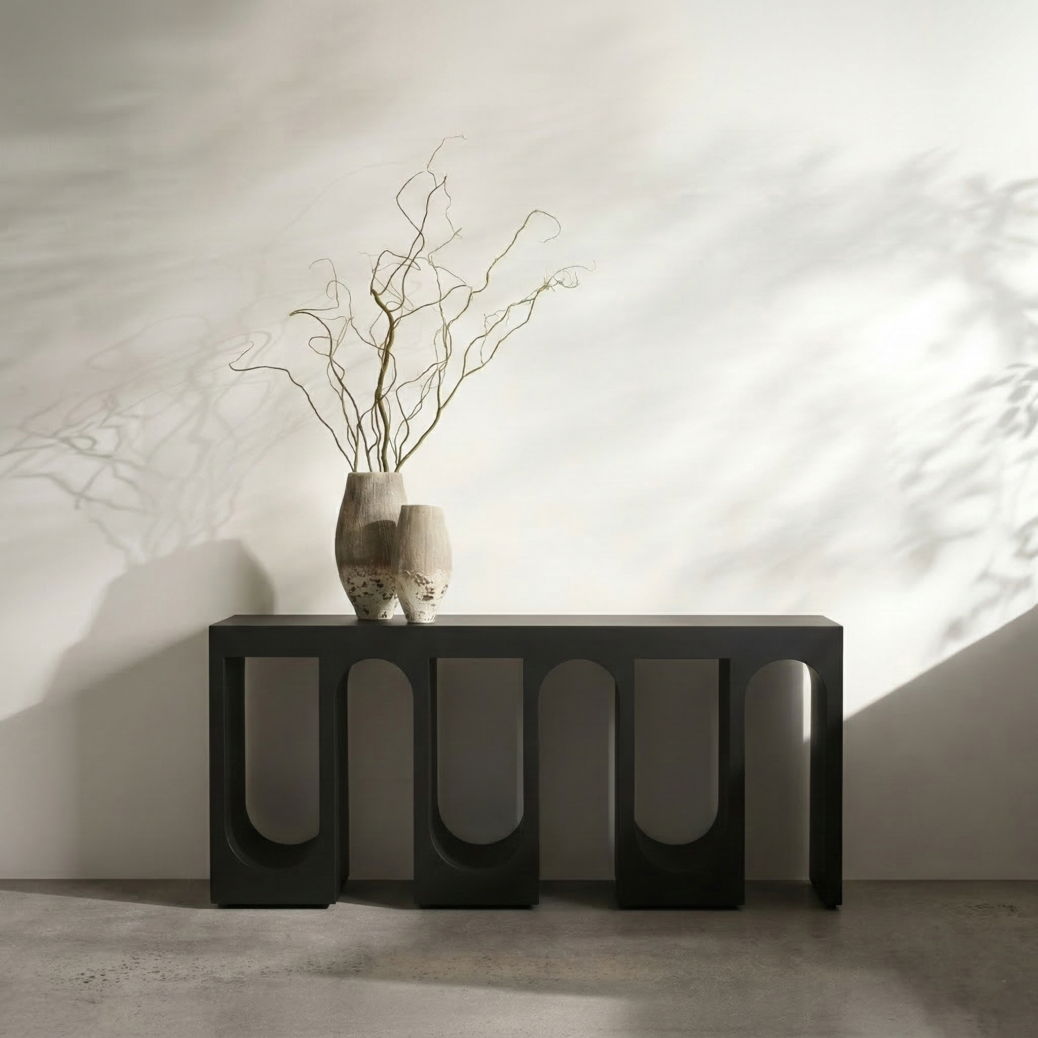Wave Console, Warm black