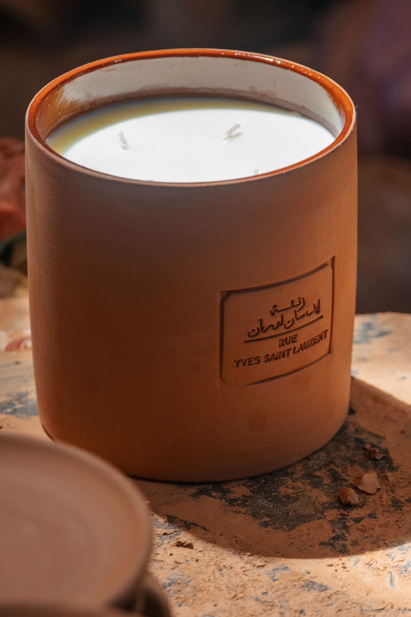 Rue Yves Saint Laurent Scented Candle, Mandarine Majorelle Fragrance