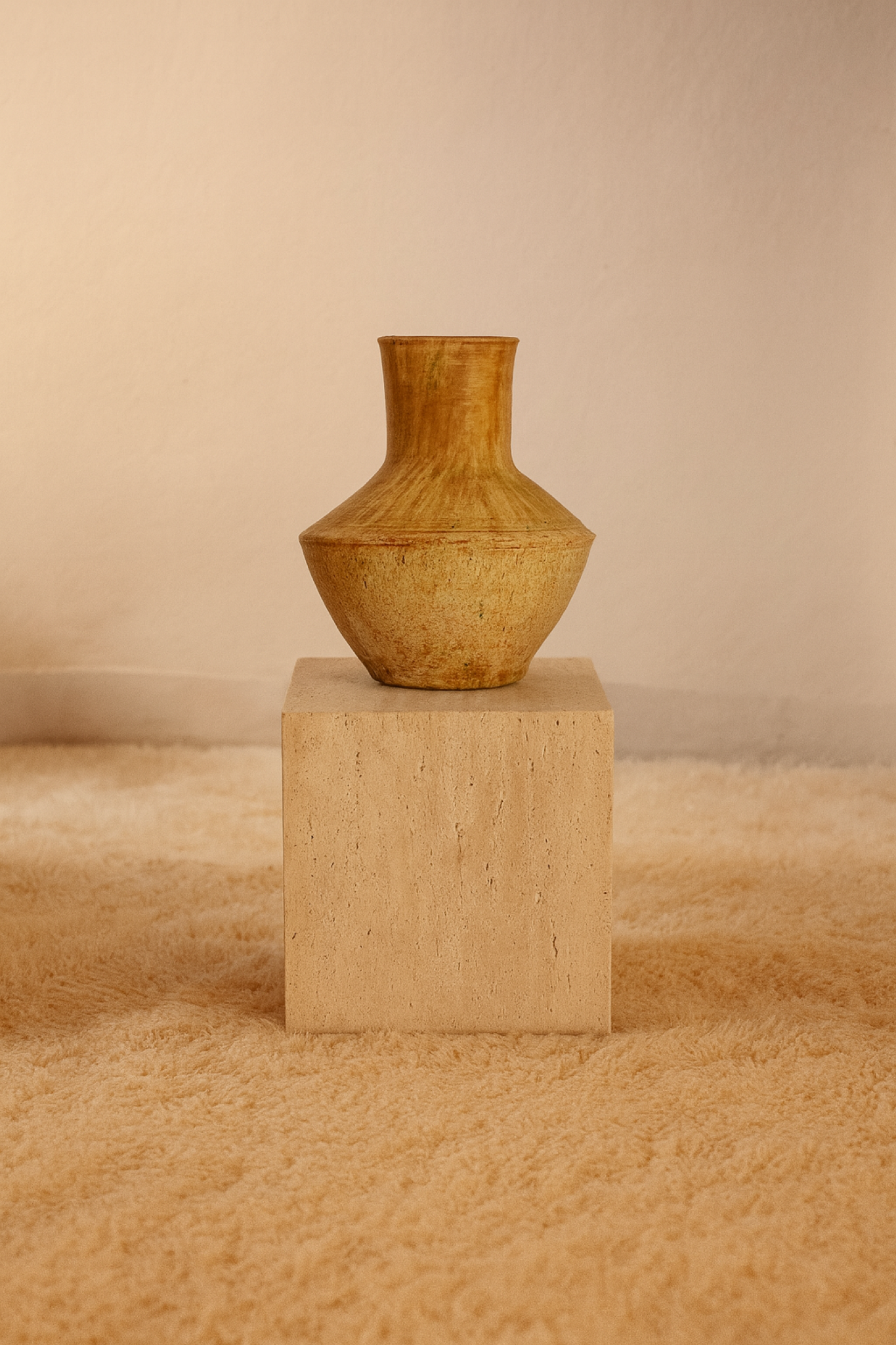 Azreg Vase H45 cm, Olive
