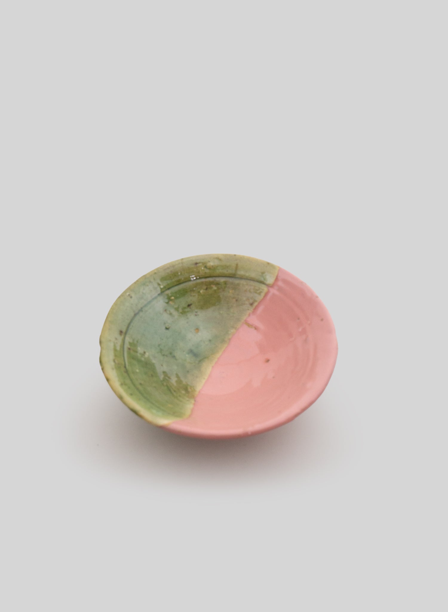 Tamegroute Bowl, Pink-Green