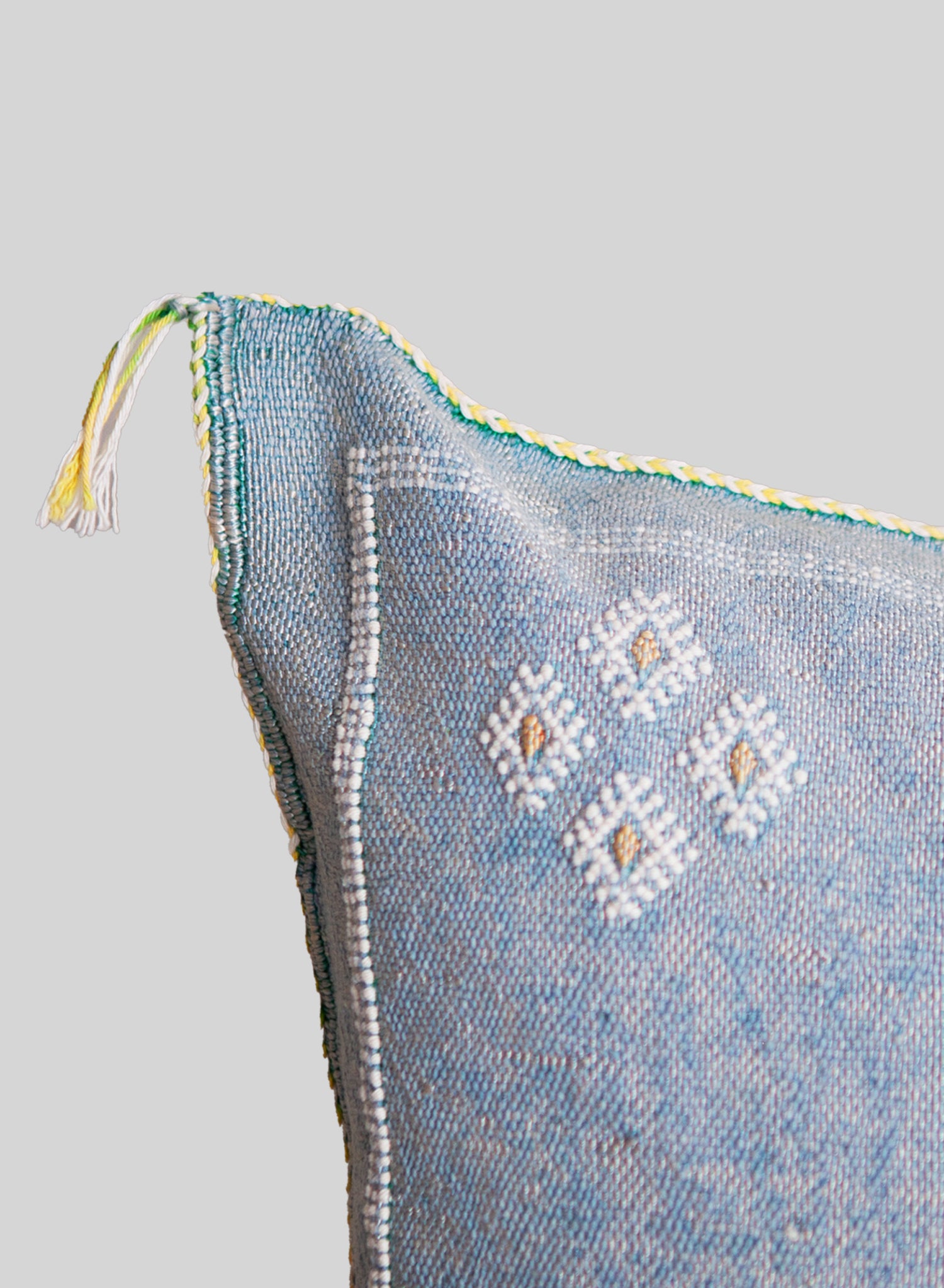 Mist Sabra Cushion 55x55 cm, Blue-Grey