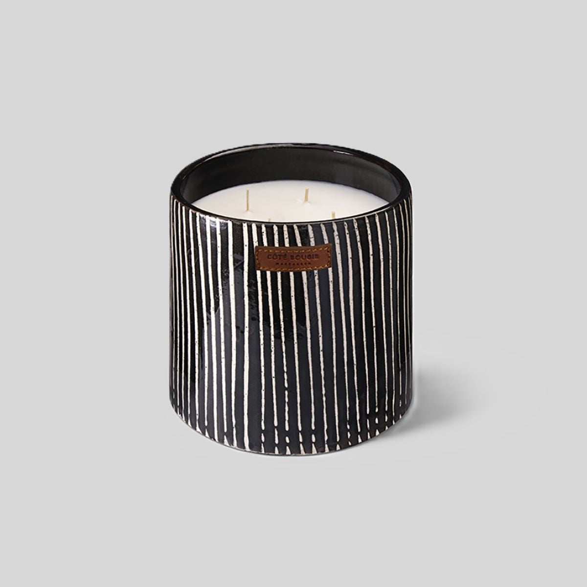 Zébré Scented Candle Black, Mandarine Majorelle Fragrance