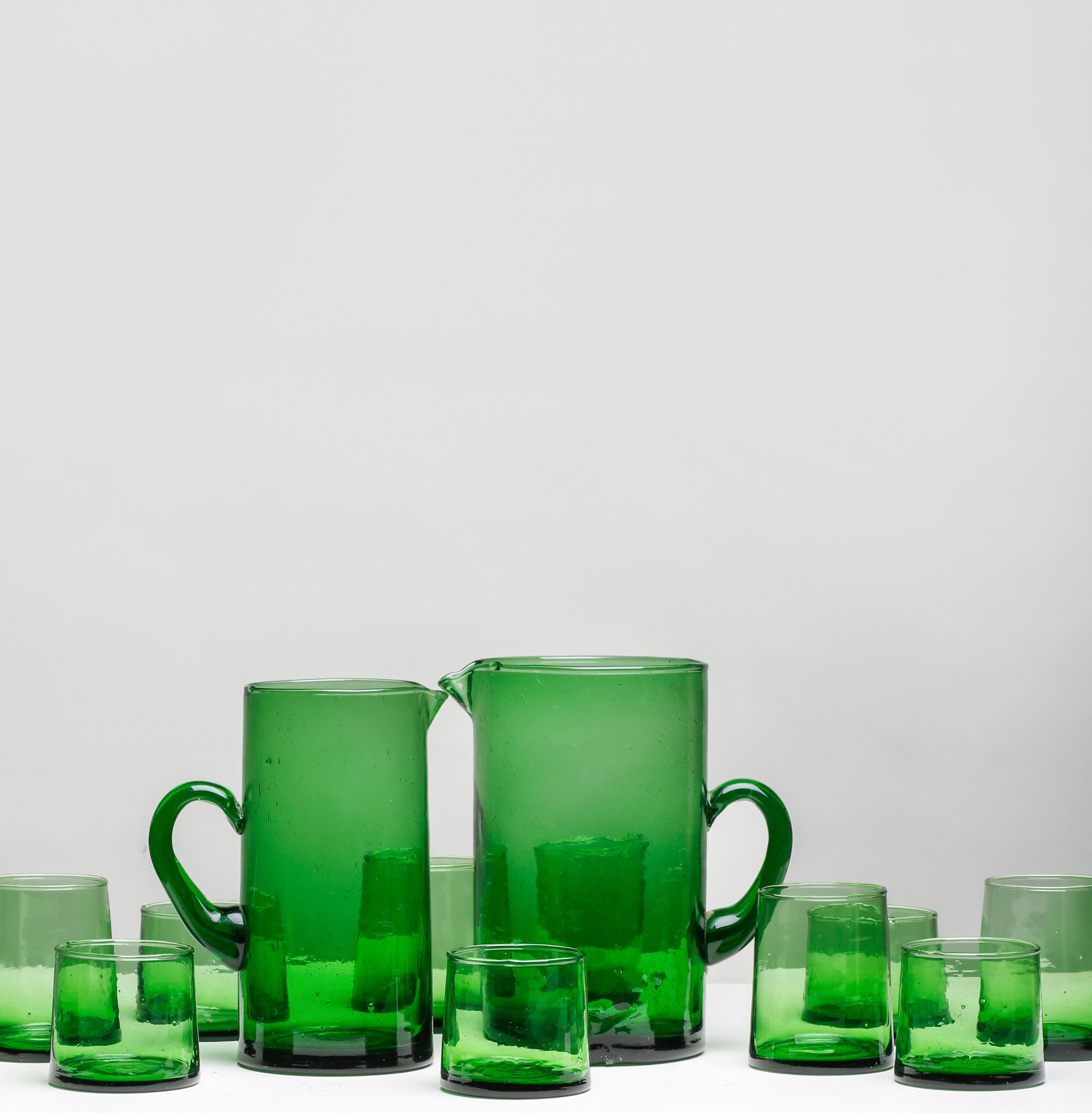 Glass Carafe 1 L/1.8 L, Green