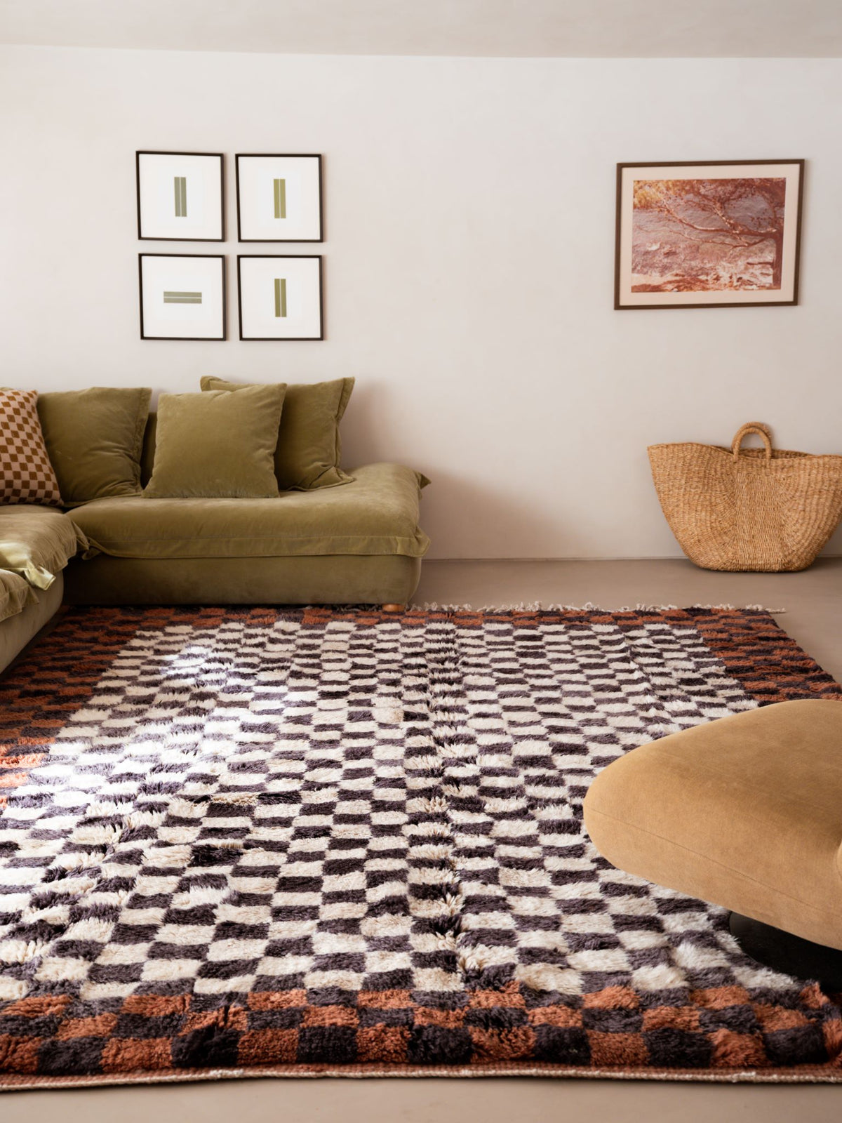 Ember Wool Rug 250x350 cm, Oxblood