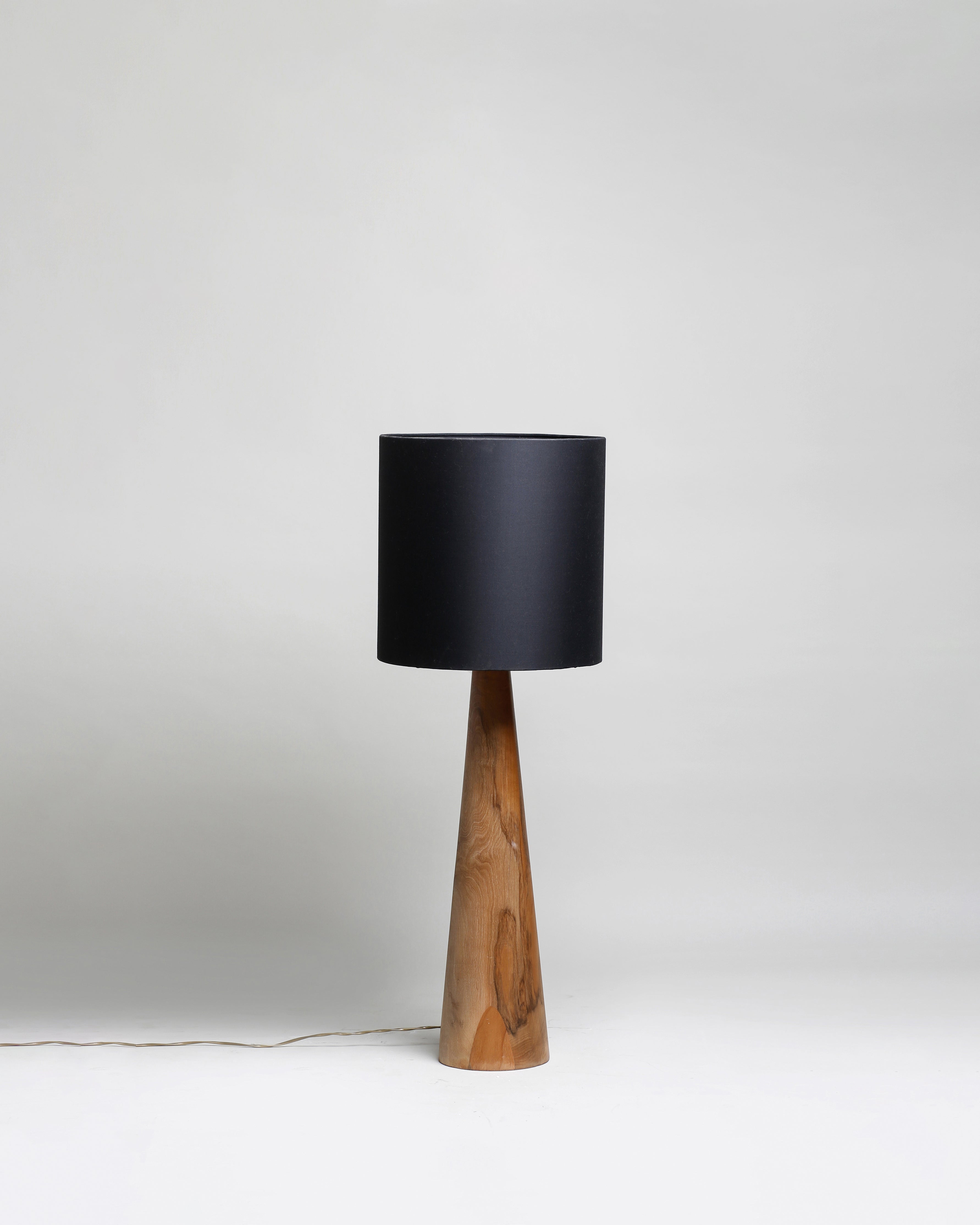 FL 11 Floor Lamp, Walnut wood - Black