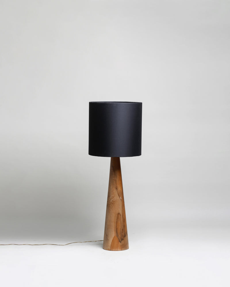 FL 11 Floor Lamp, Walnut wood - Black