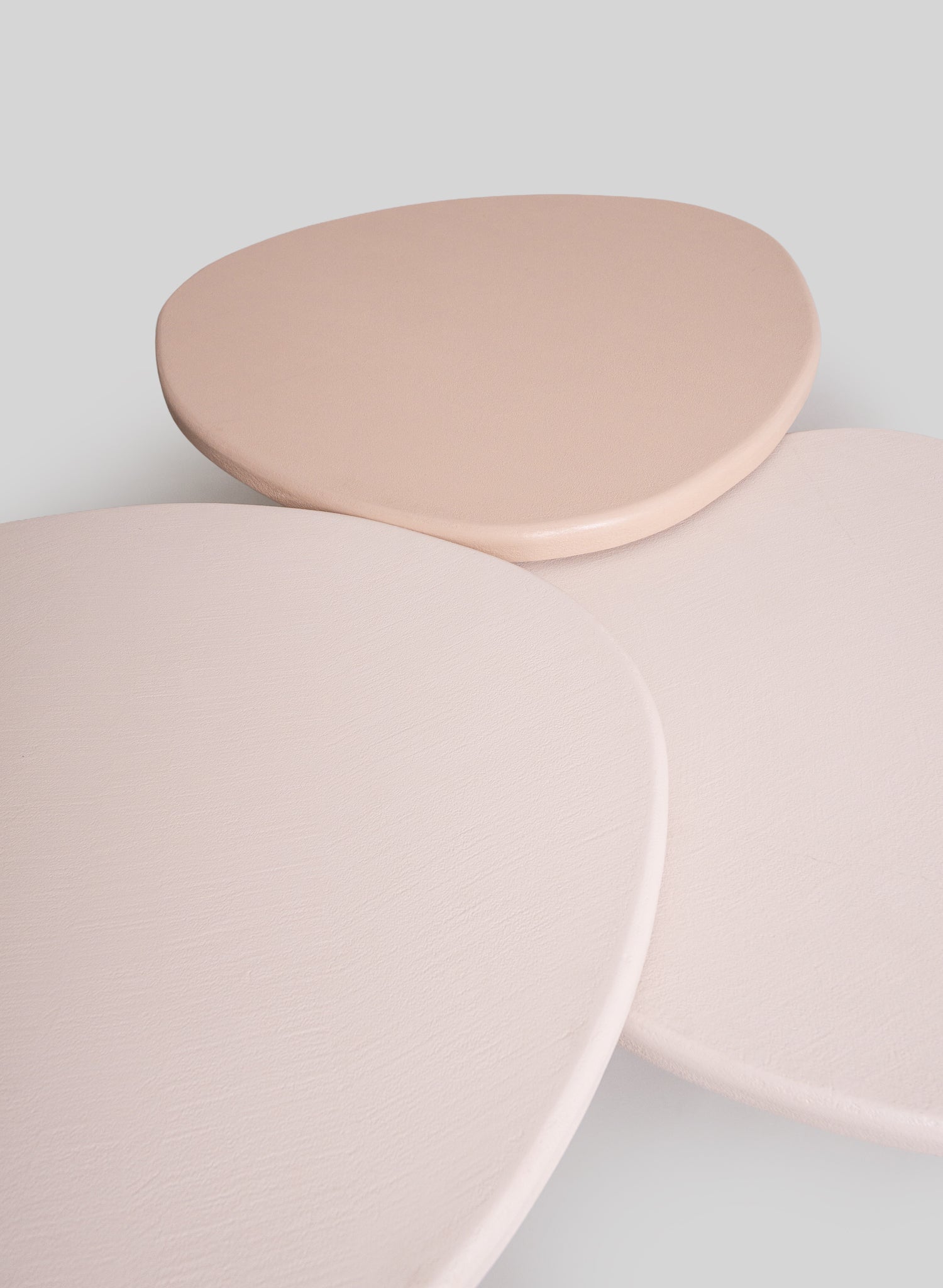 Duo Dera Coffee Table, Terracotta stone effect finish