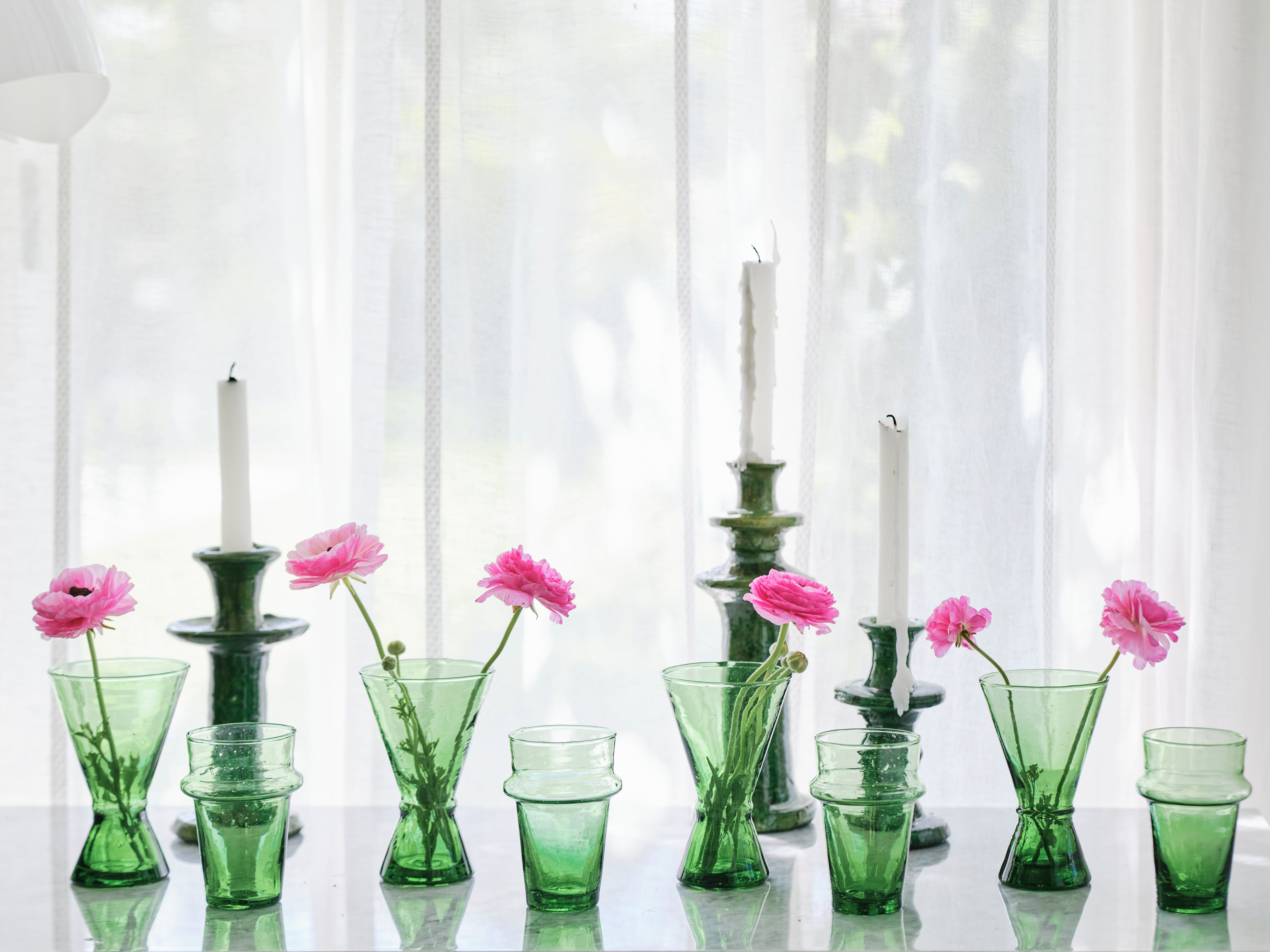 H14 Wine Glass Ø25 cl, Green