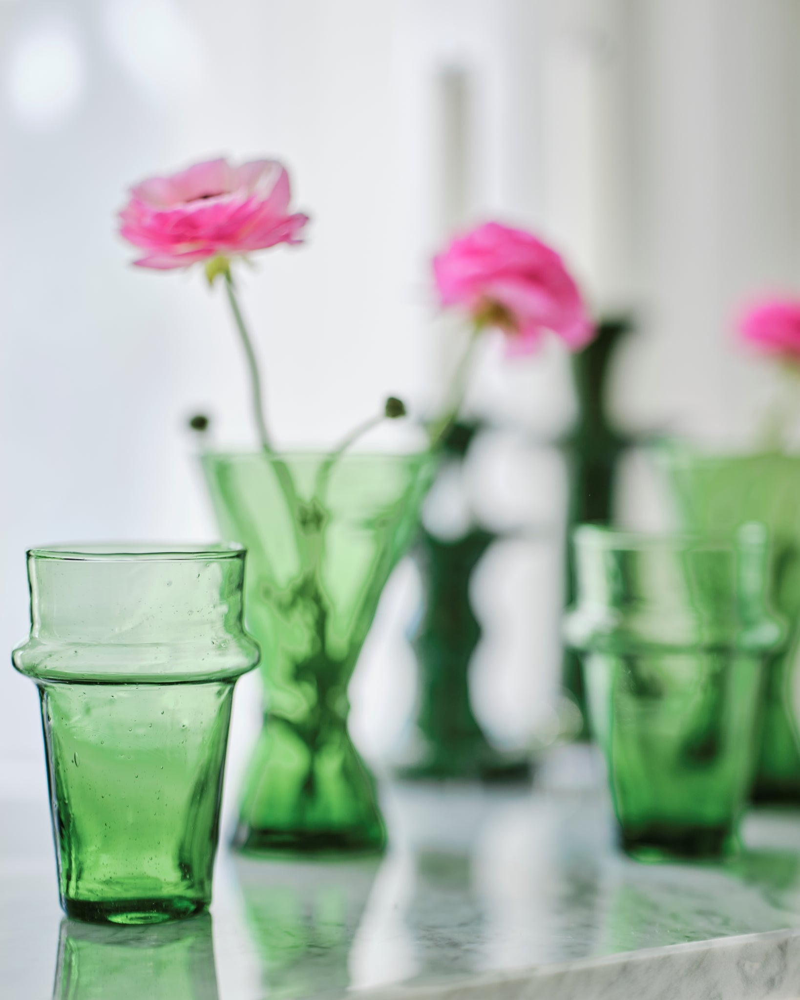 Tea Glass H10.5 Ø22 cl, Green