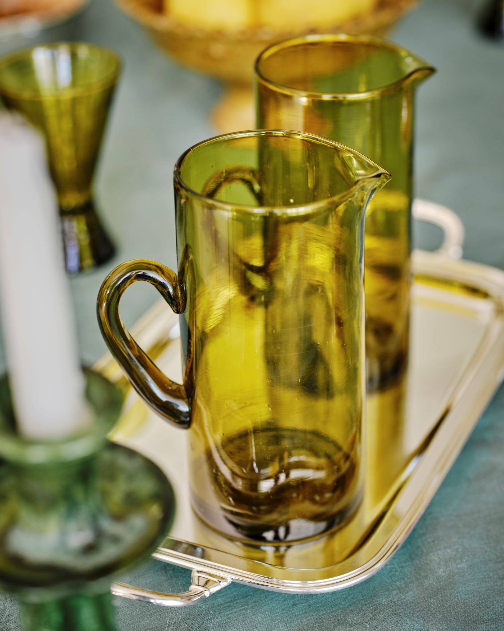 Glass Carafe 1 L/1.8 L, Brown